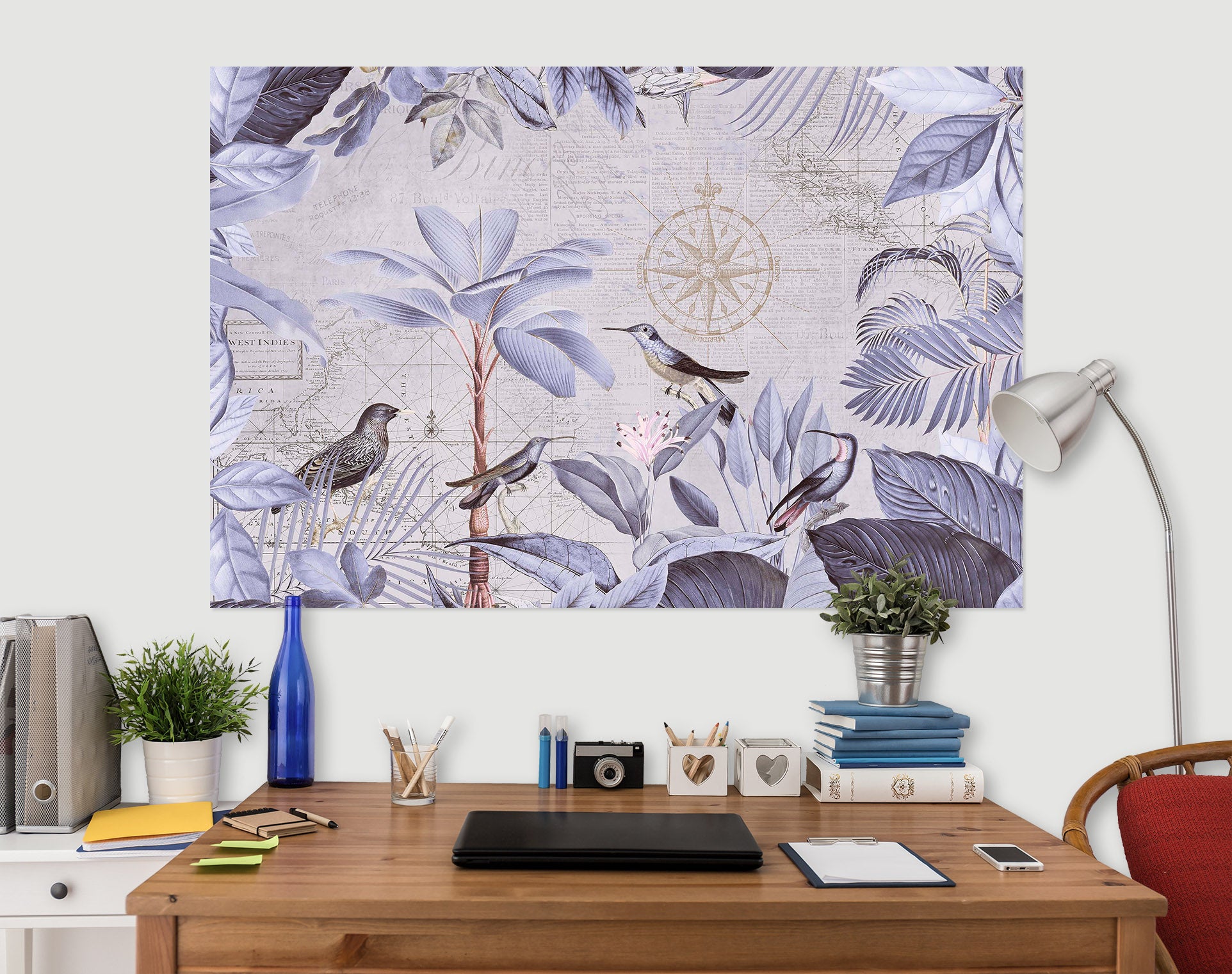 3D Bird Paradise 121 Andrea haase Wall Sticker