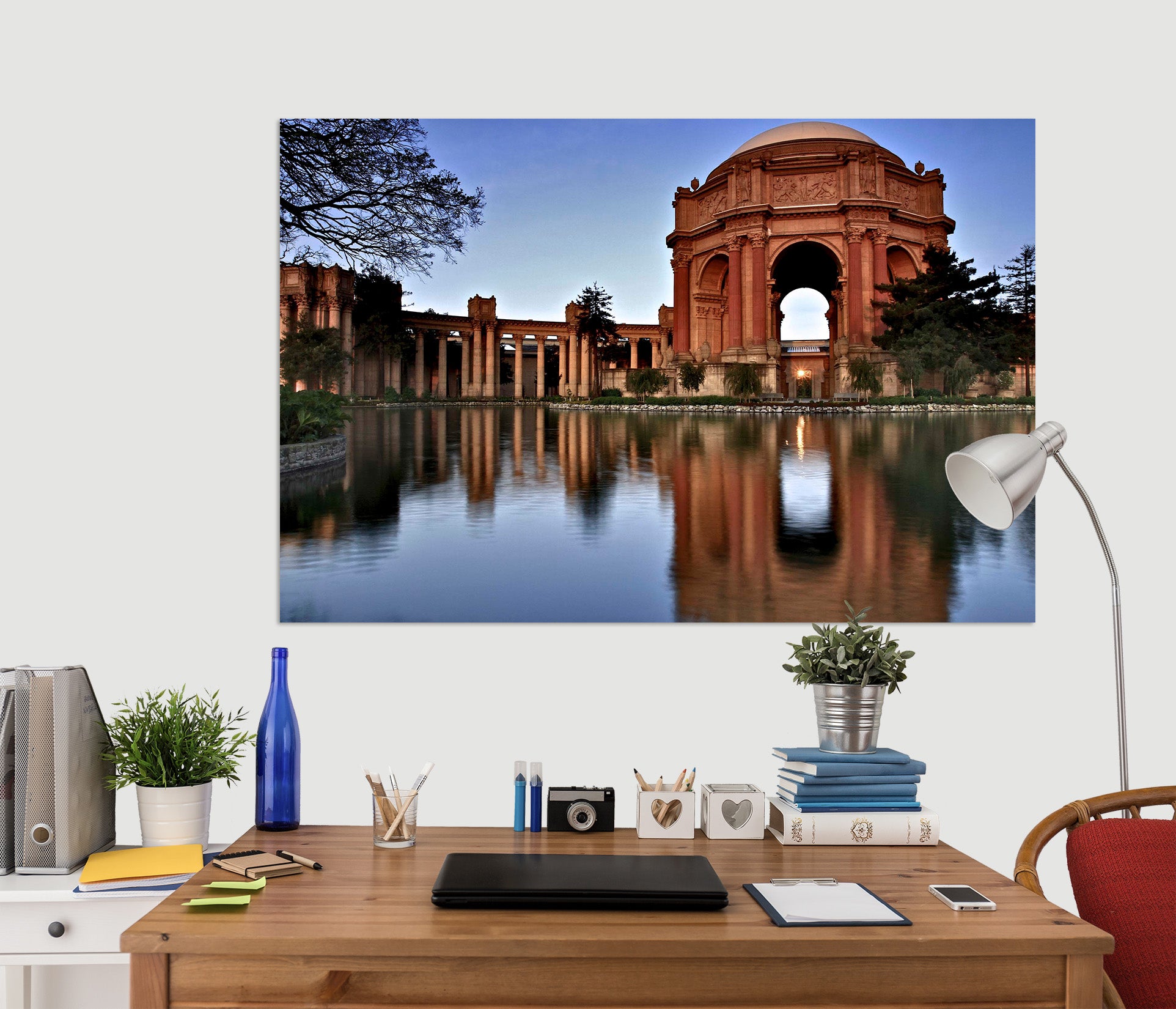 3D Waterside City 027 Kathy Barefield Wall Sticker