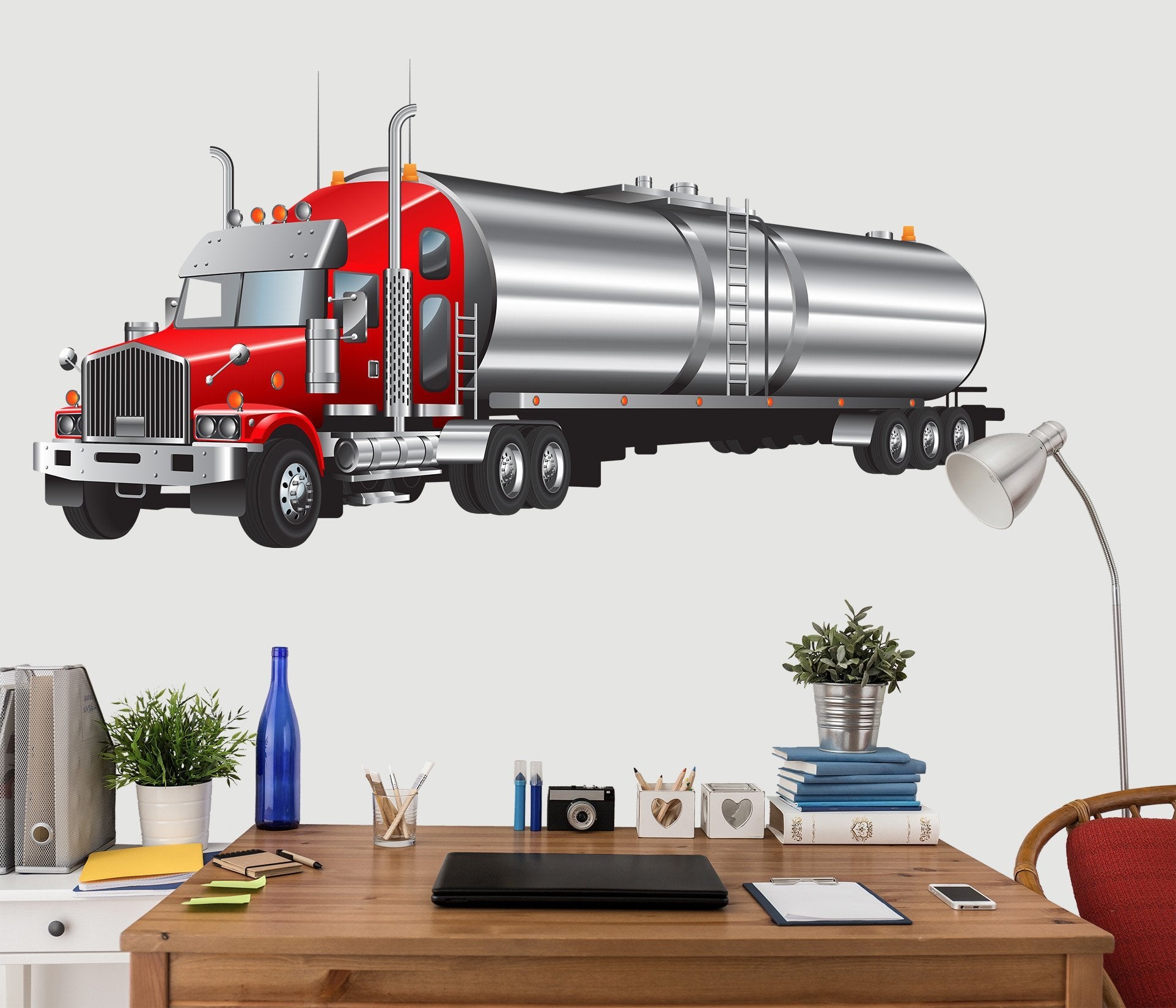 3D TANKER 0017 Vehicles Wallpaper AJ Wallpaper