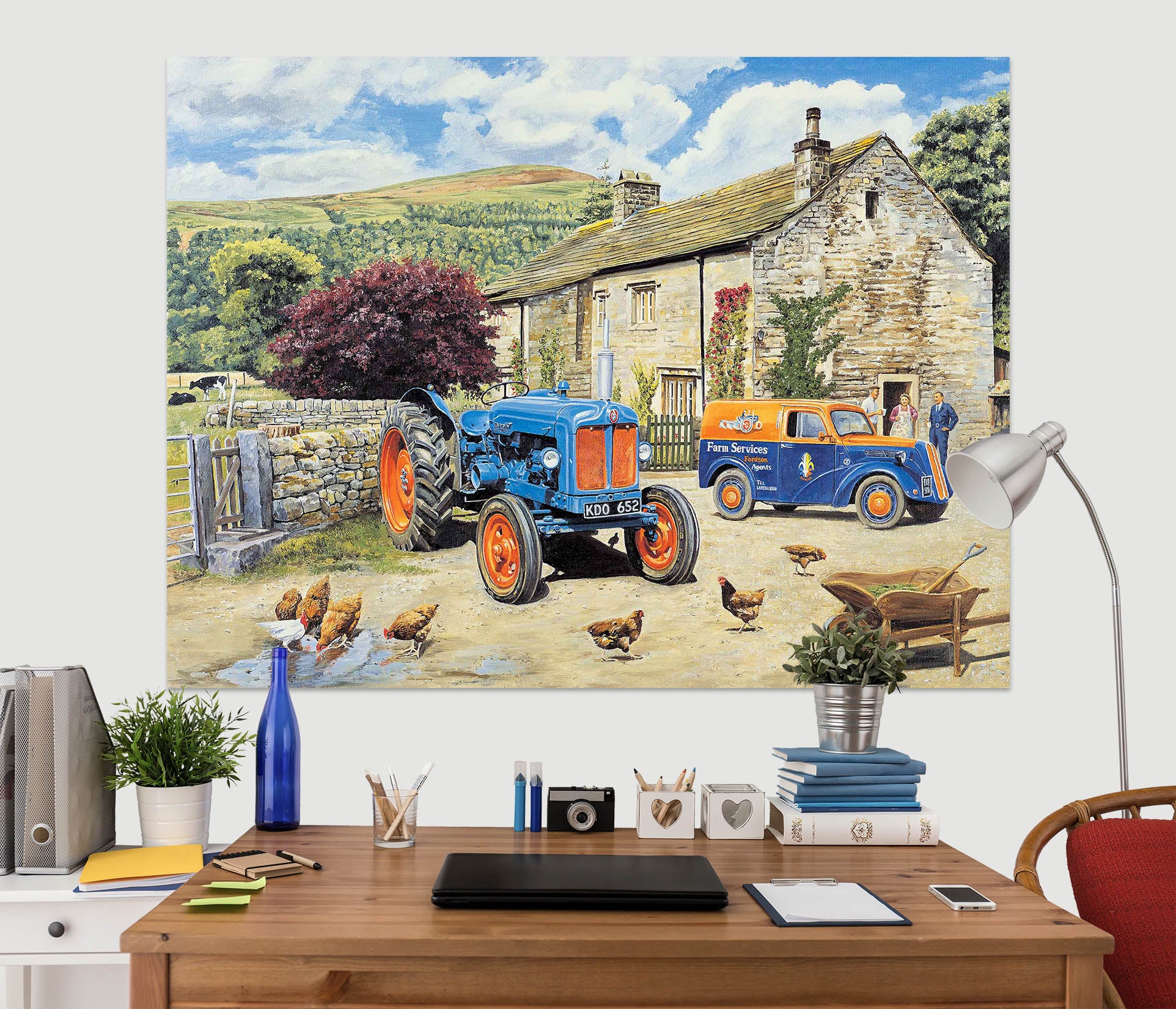 3D The New Major 072 Trevor Mitchell Wall Sticke