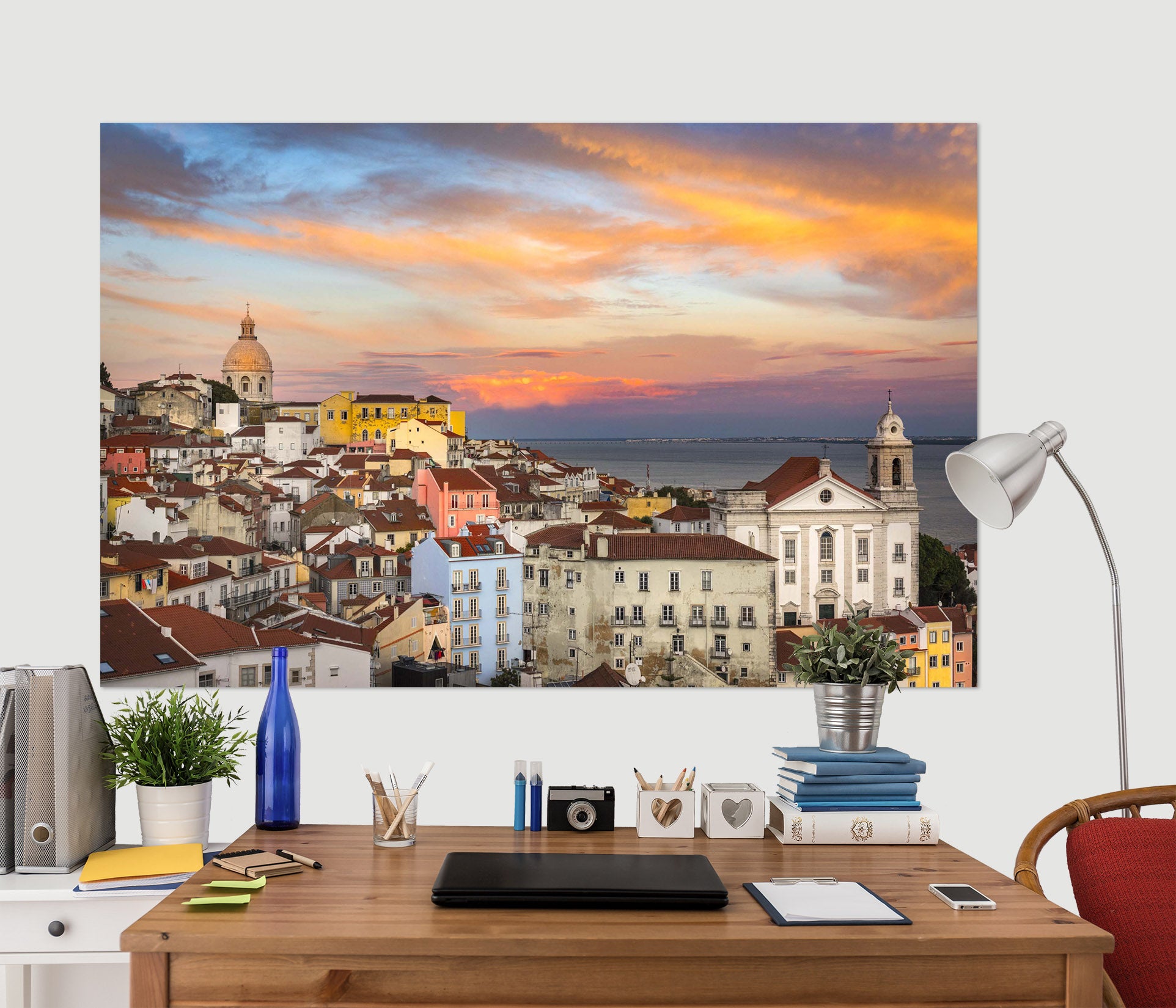 3D Characteristic Building 137 Marco Carmassi Wall Sticker