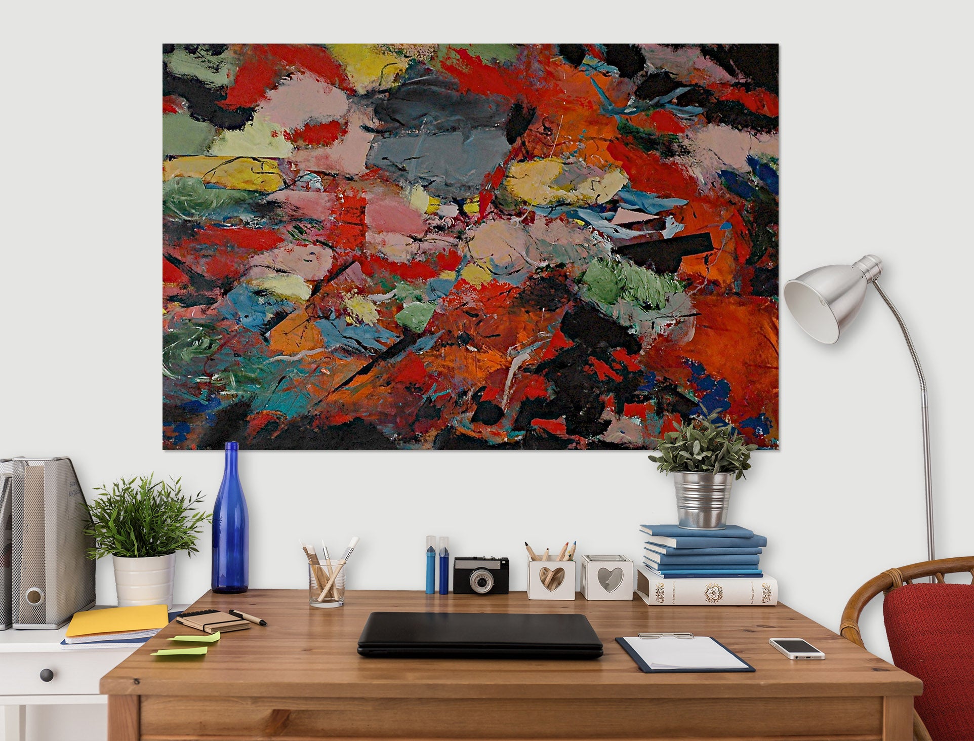 3D Country House 005 Allan P. Friedlander Wall Sticker