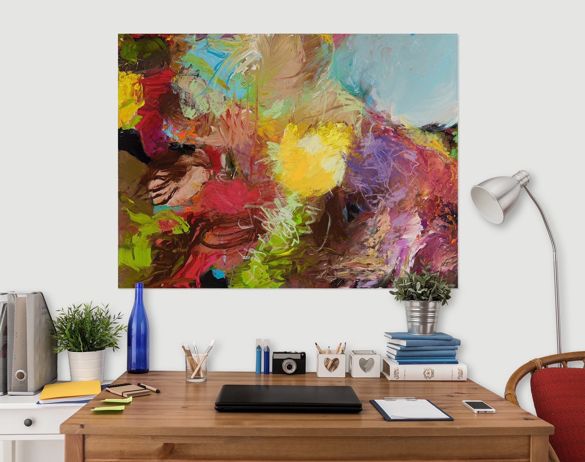 3D Color Graffiti 024 Allan P. Friedlander Wall Sticker