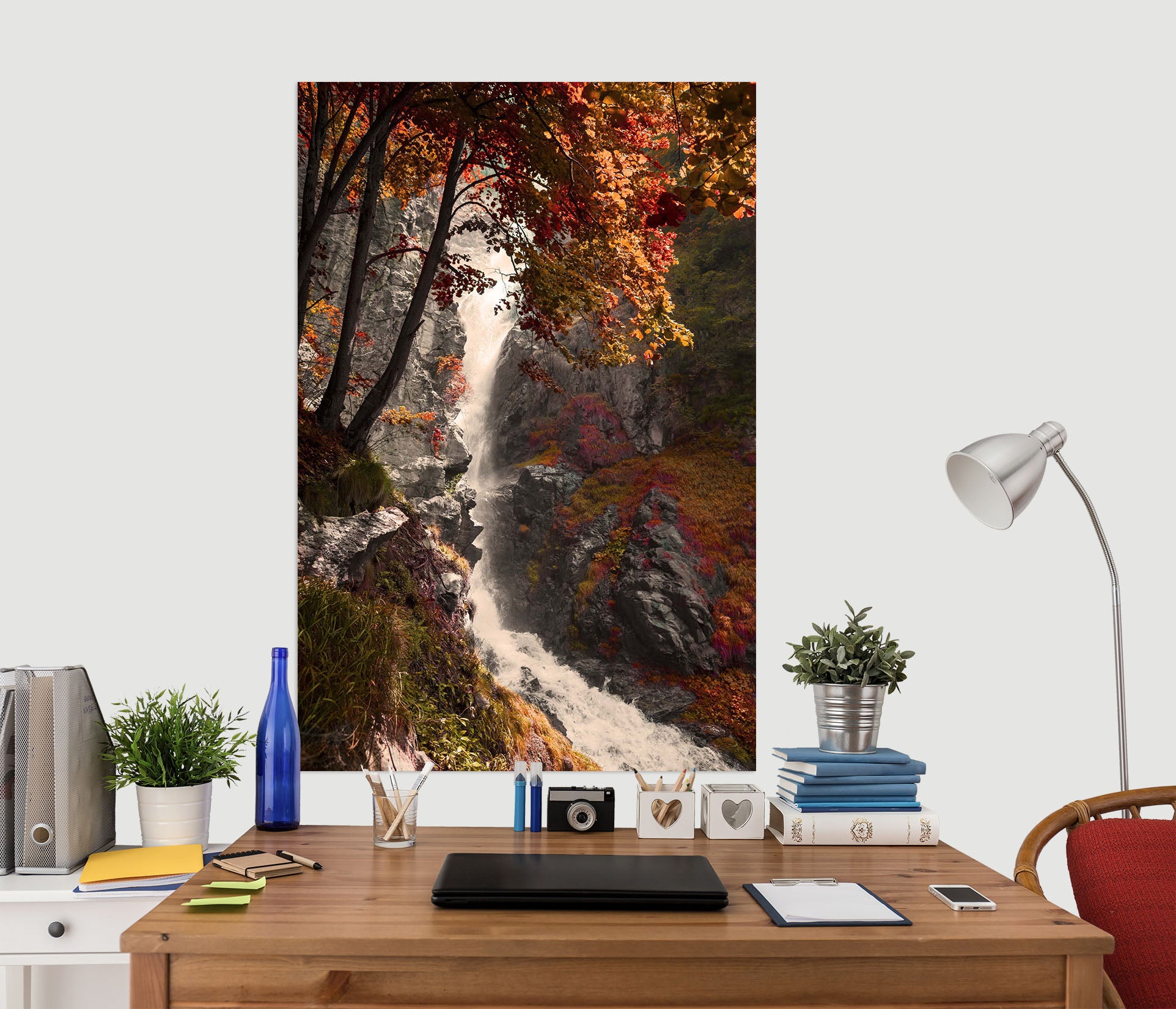 3D Valley Stream 232 Marco Carmassi Wall Sticker