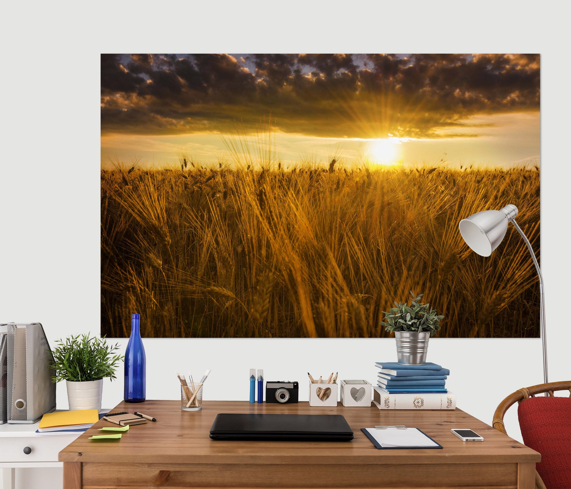 3D Morning Light 141 Marco Carmassi Wall Sticker