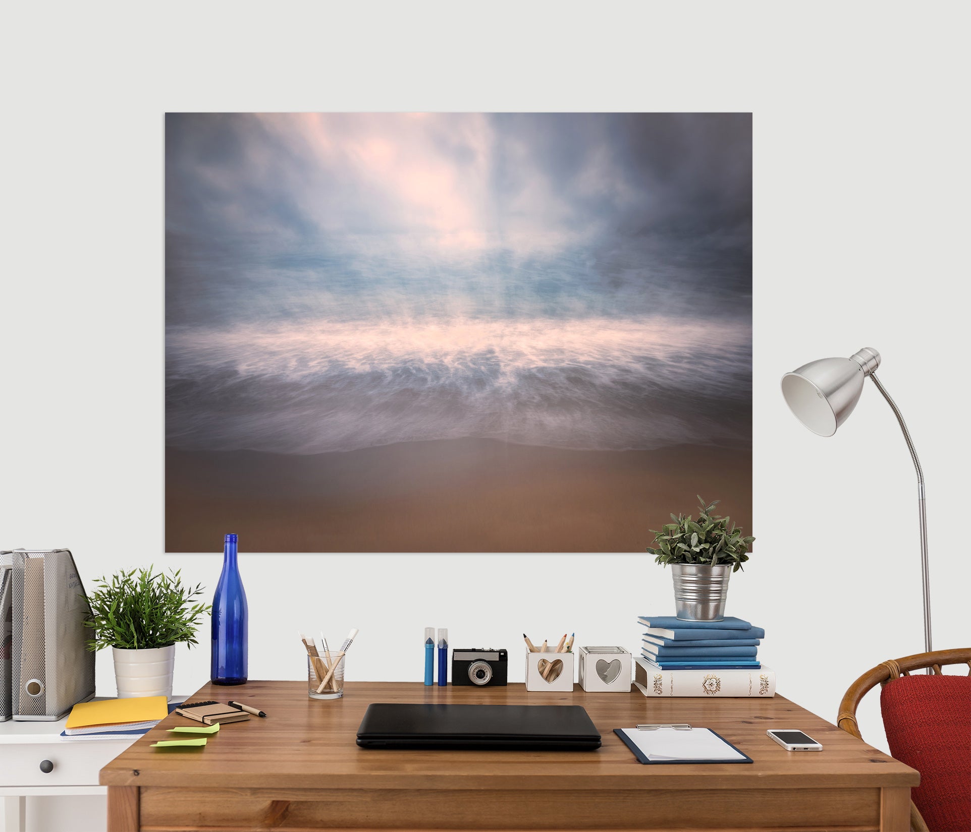 3D Desert Storm 167 Marco Carmassi Wall Sticker