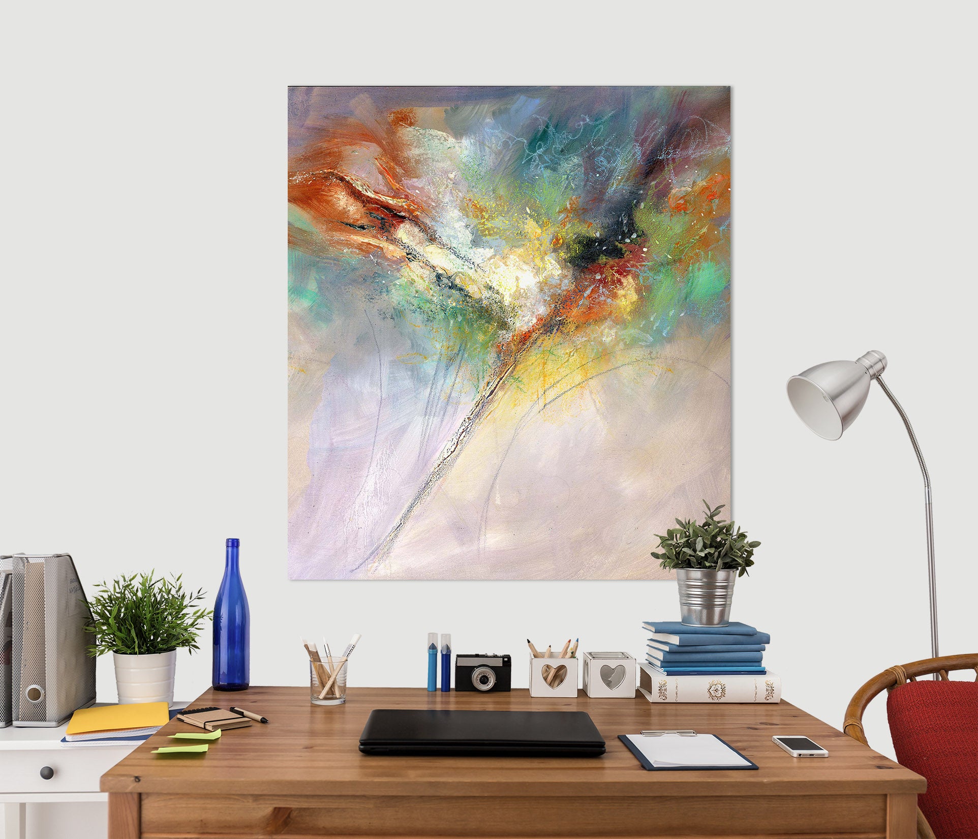 3D Color Graffiti 006 Anne Farrall Doyle Wall Sticker