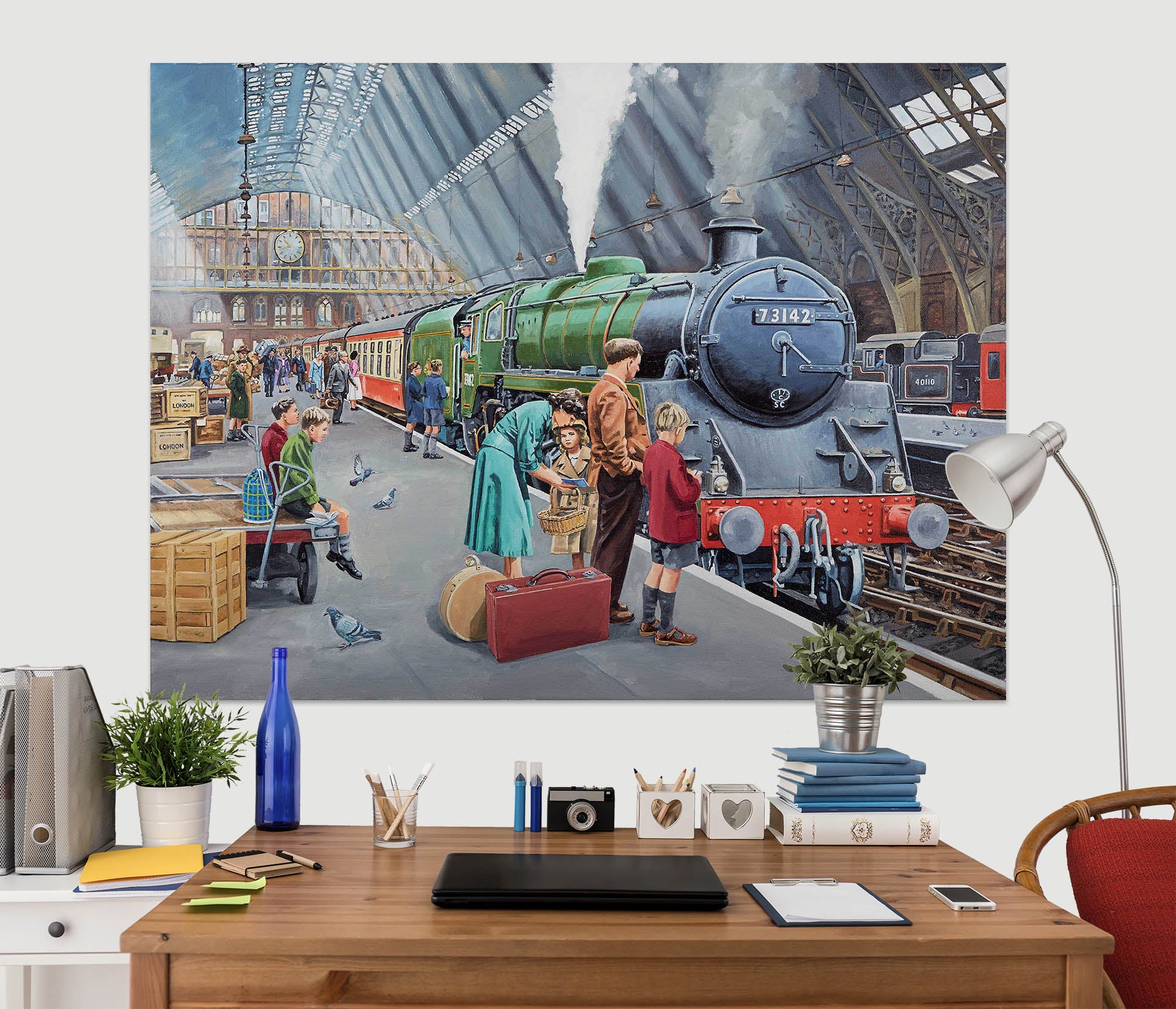 3D By Train 063 Trevor Mitchell Wall Sticker