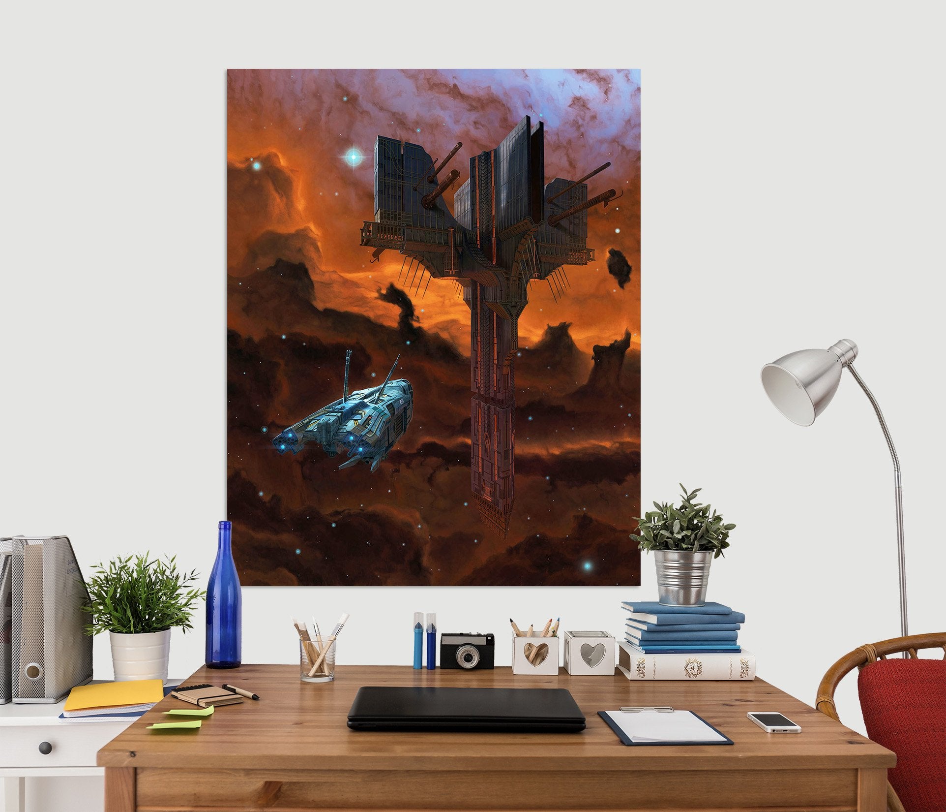 3D Alien Artifact 008 Vincent Hie Wall Sticker Wallpaper AJ Wallpaper 2