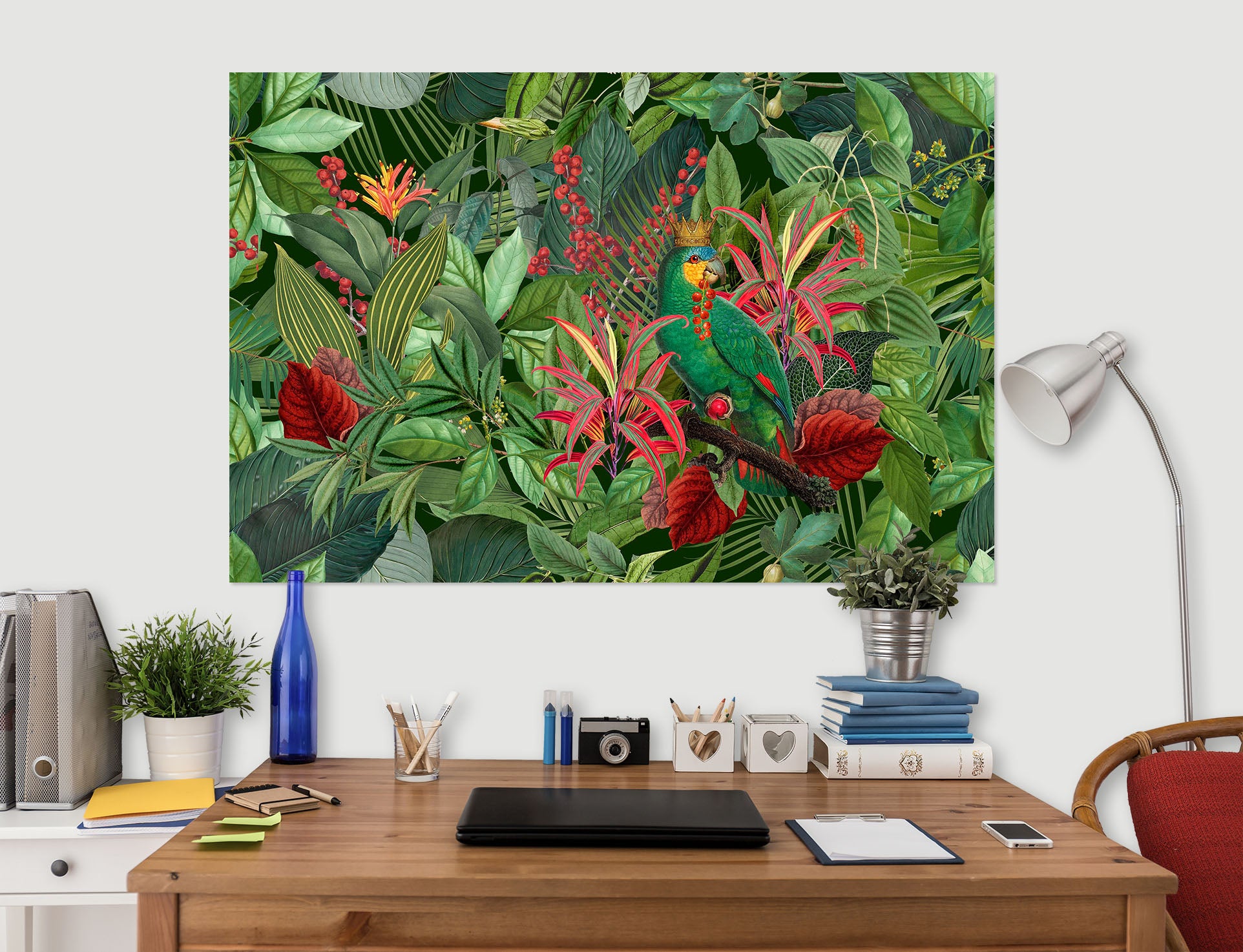 3D Safflower 102 Andrea haase Wall Sticker