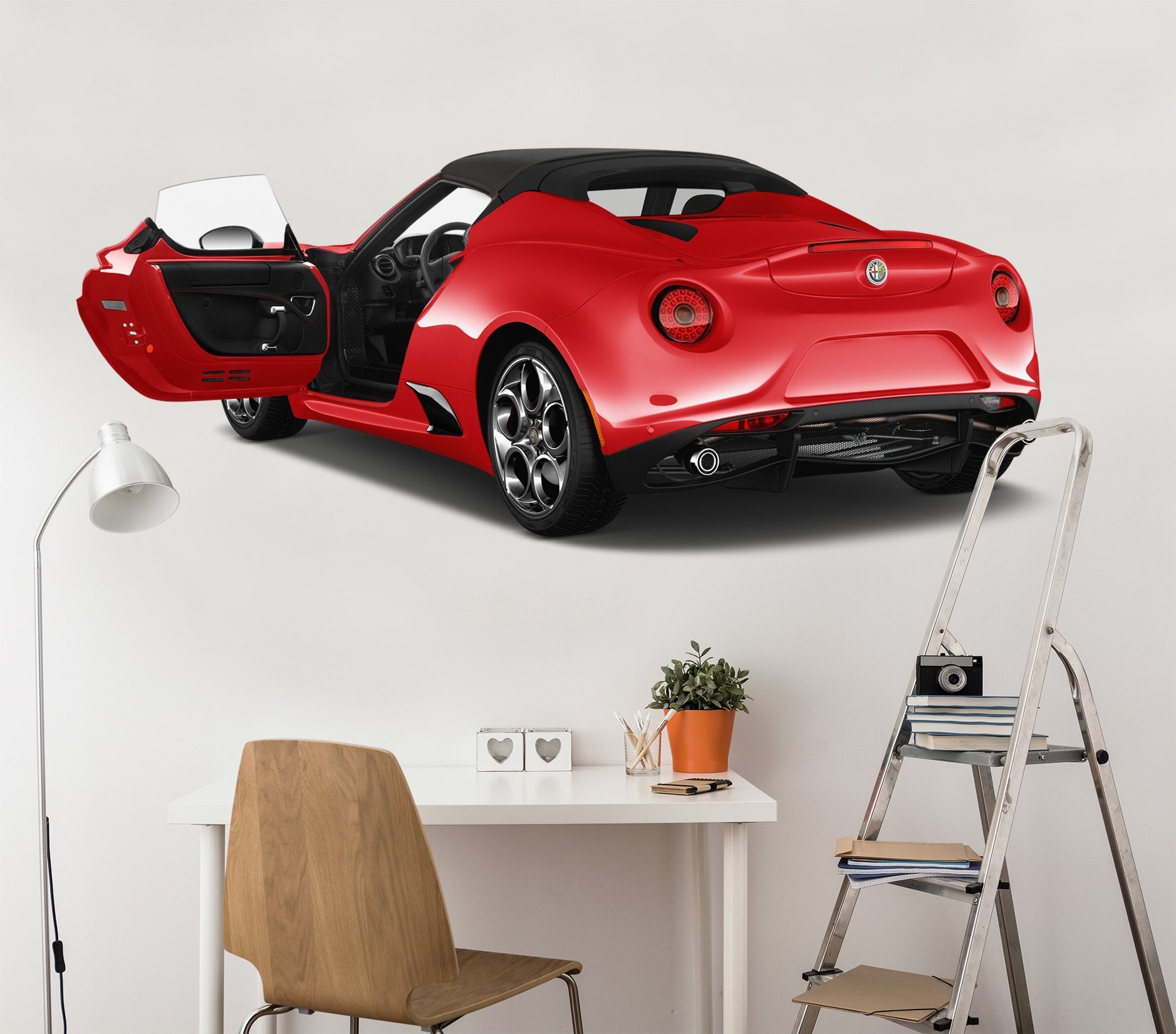 3D Alfa Romeo 8C 182 Vehicles Wallpaper AJ Wallpaper