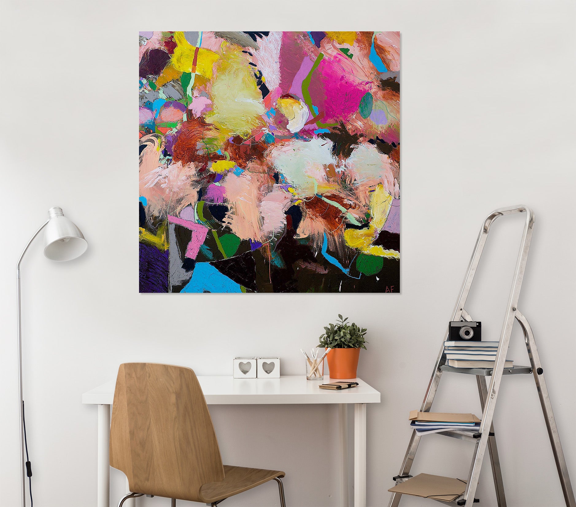 3D Color Graffiti 179 Allan P. Friedlander Wall Sticker