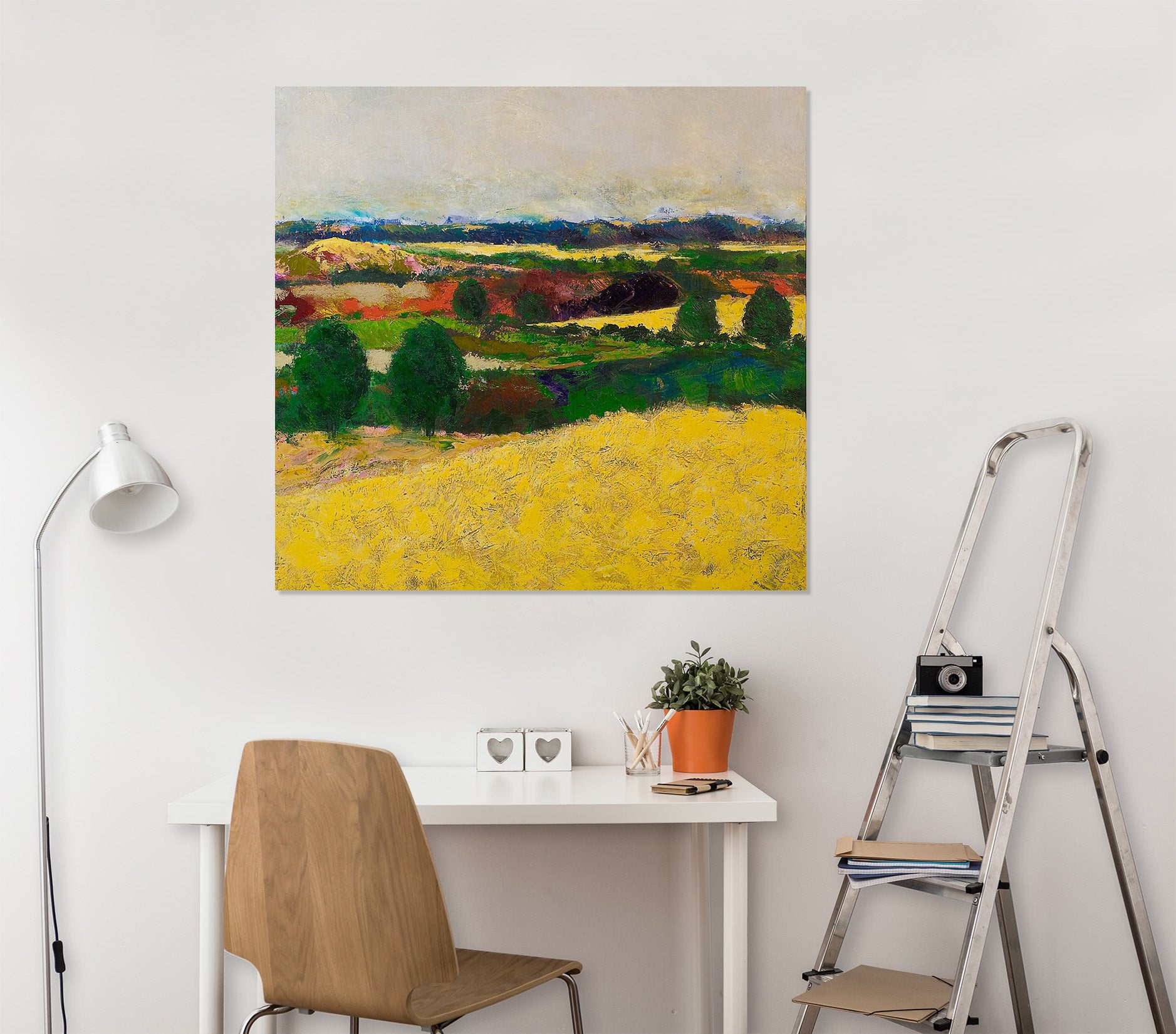 3D Golden Mound 160 Allan P. Friedlander Wall Sticker