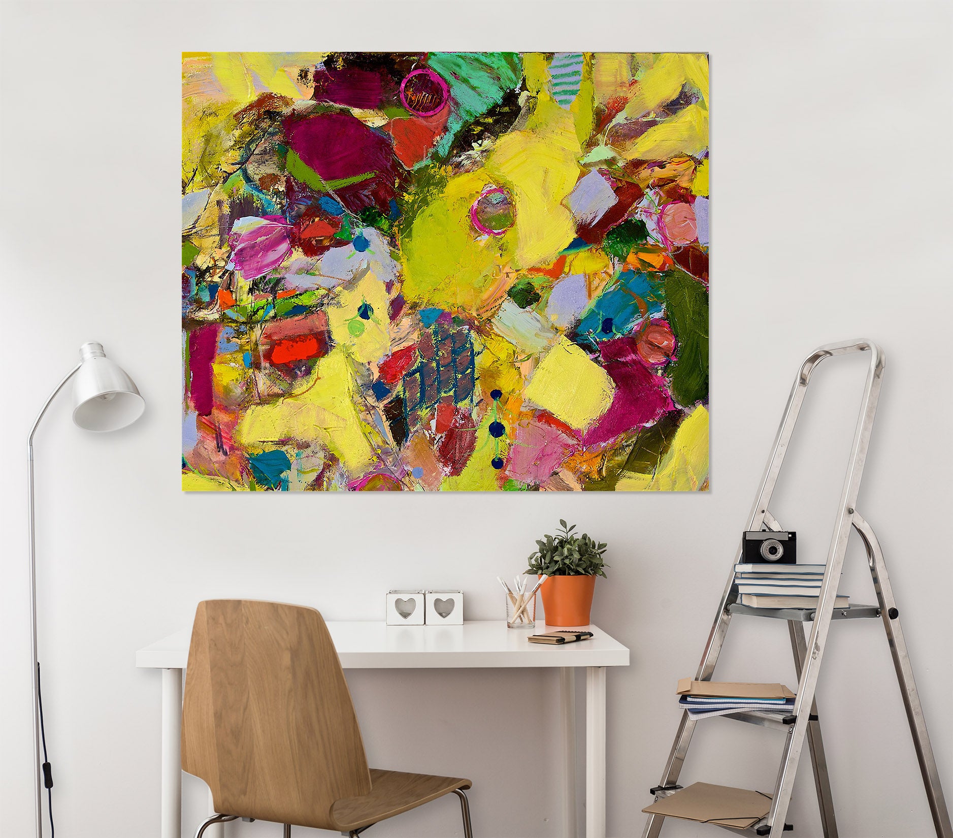 3D Field Flowers 013 Allan P. Friedlander Wall Sticker