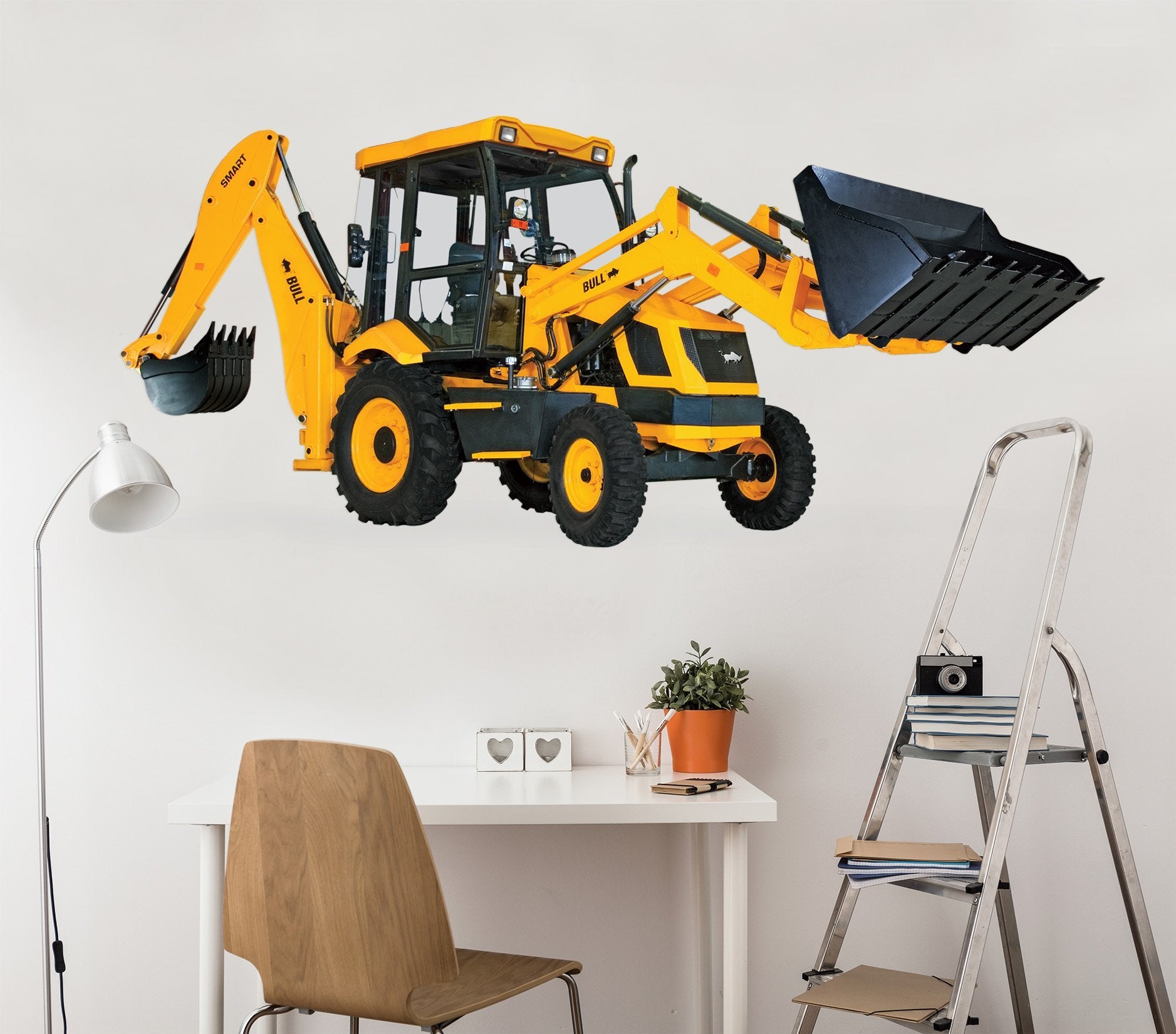 3D Large Engineering Vehicle 119 Vehicles Wallpaper AJ Wallpaper