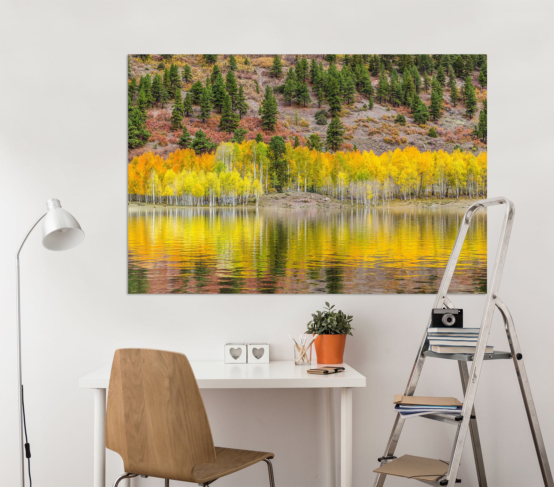 3D Lake Forest 001 Marco Carmassi Wall Sticker