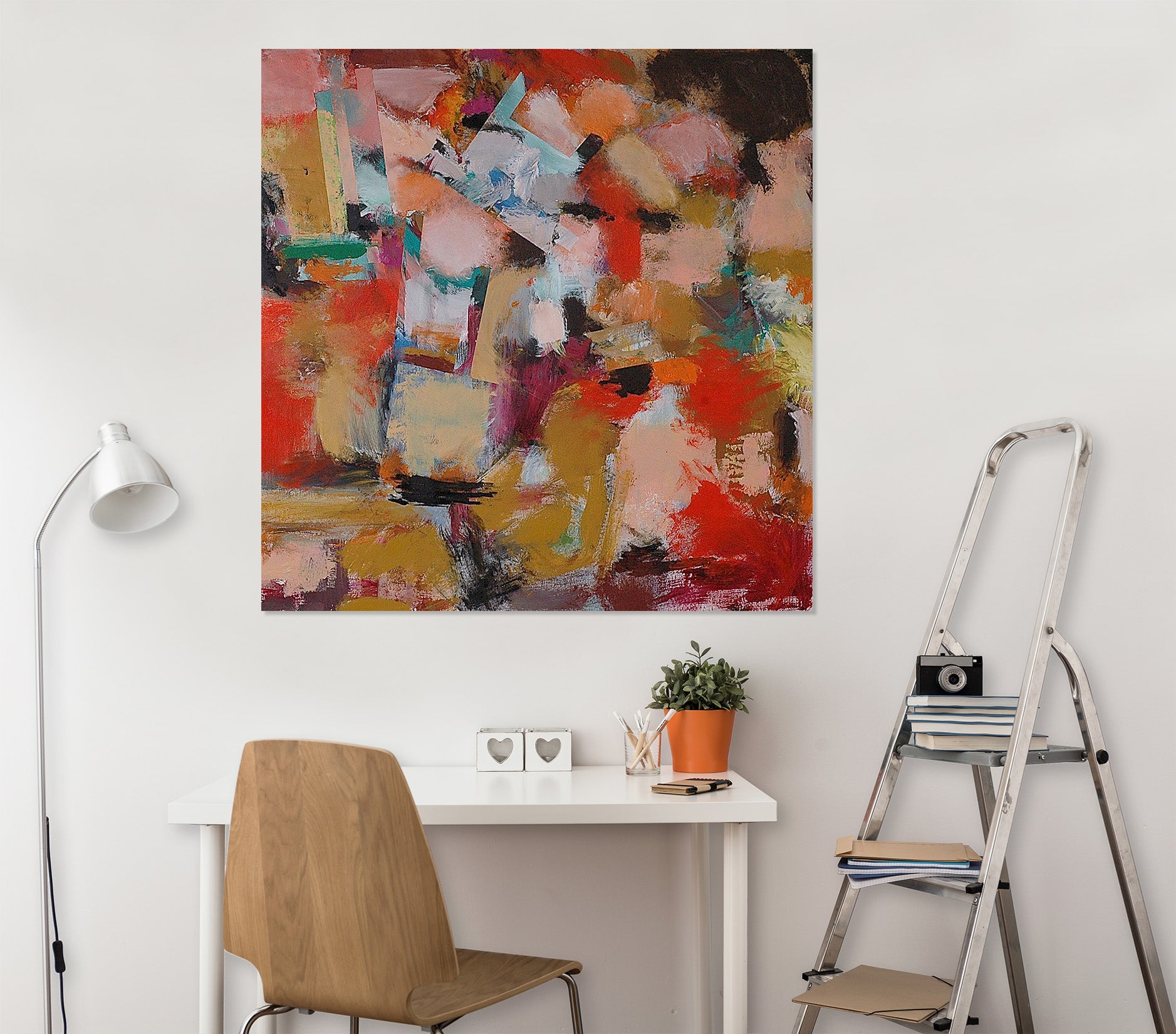 3D Color Oil Painting 145 Allan P. Friedlander Wall Sticker