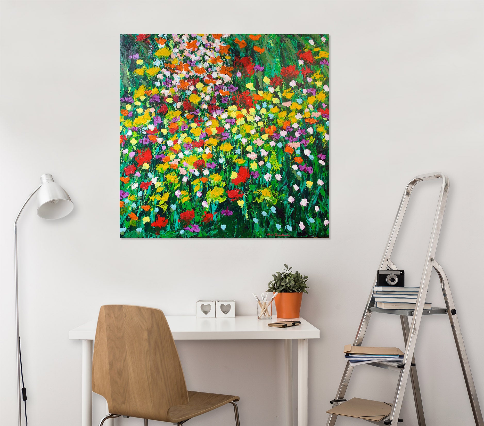 3D Wildflower Manor 102 Allan P. Friedlander Wall Sticker