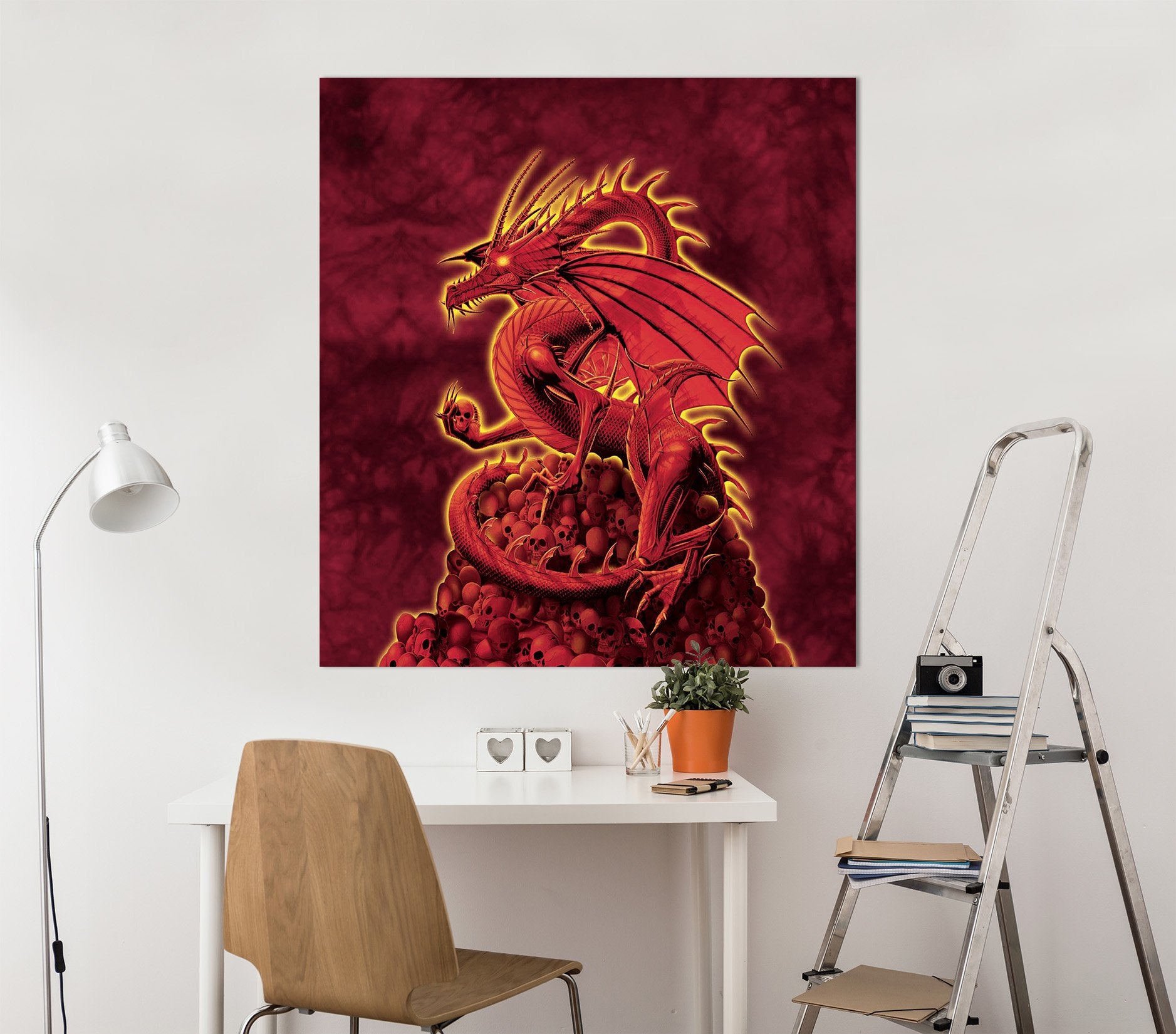 3D Abolisher Red Version 006 Vincent Hie Wall Sticker Wallpaper AJ Wallpaper 2