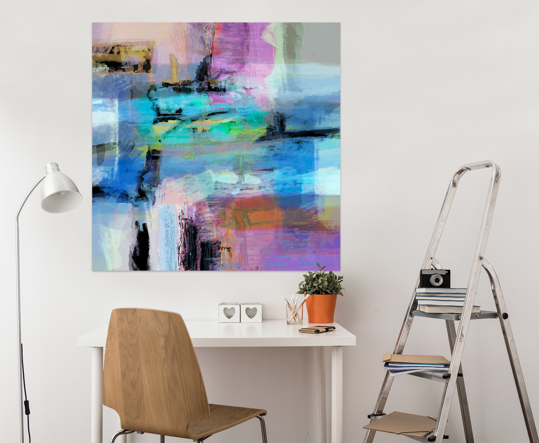 3D Color Graffiti 015 Michael Tienhaara Wall Sticker