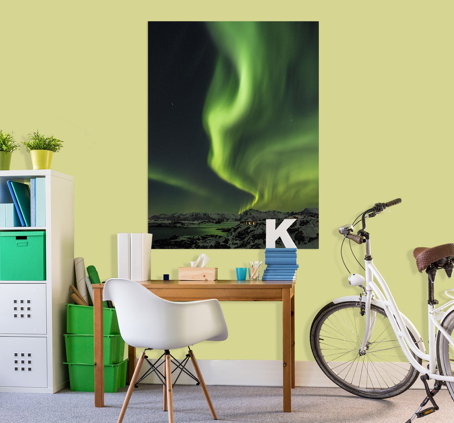 3D Green Light 231 Marco Carmassi Wall Sticker