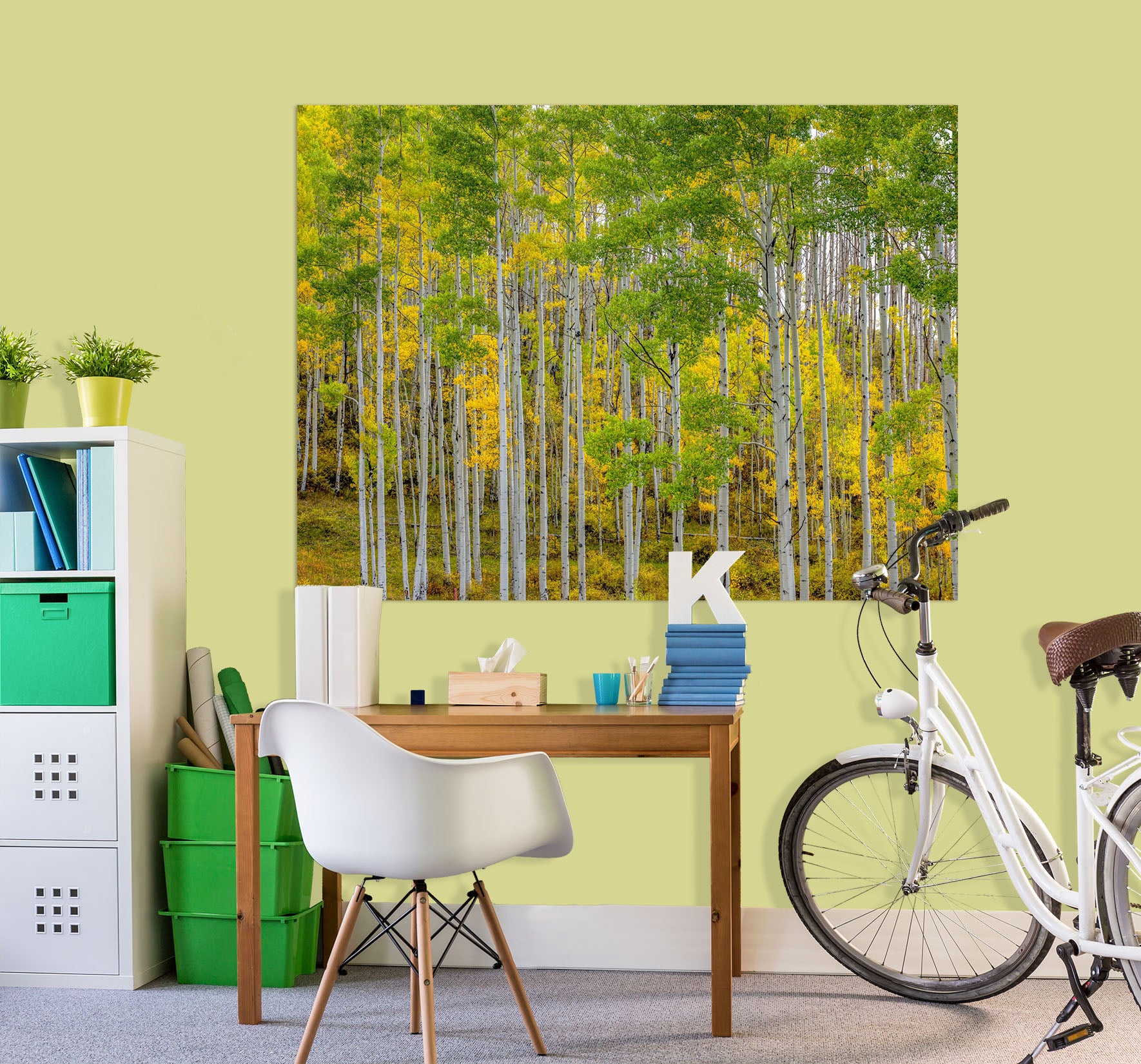 3D Autumn Forest 209 Marco Carmassi Wall Sticker