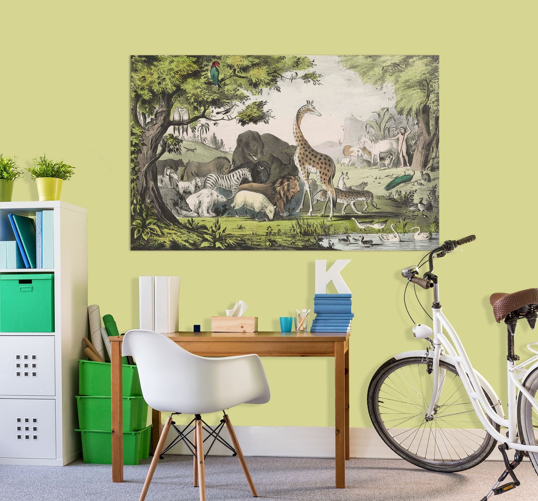 3D Animal World 011 Andrea haase Wall Sticker Wallpaper AJ Wallpaper 2