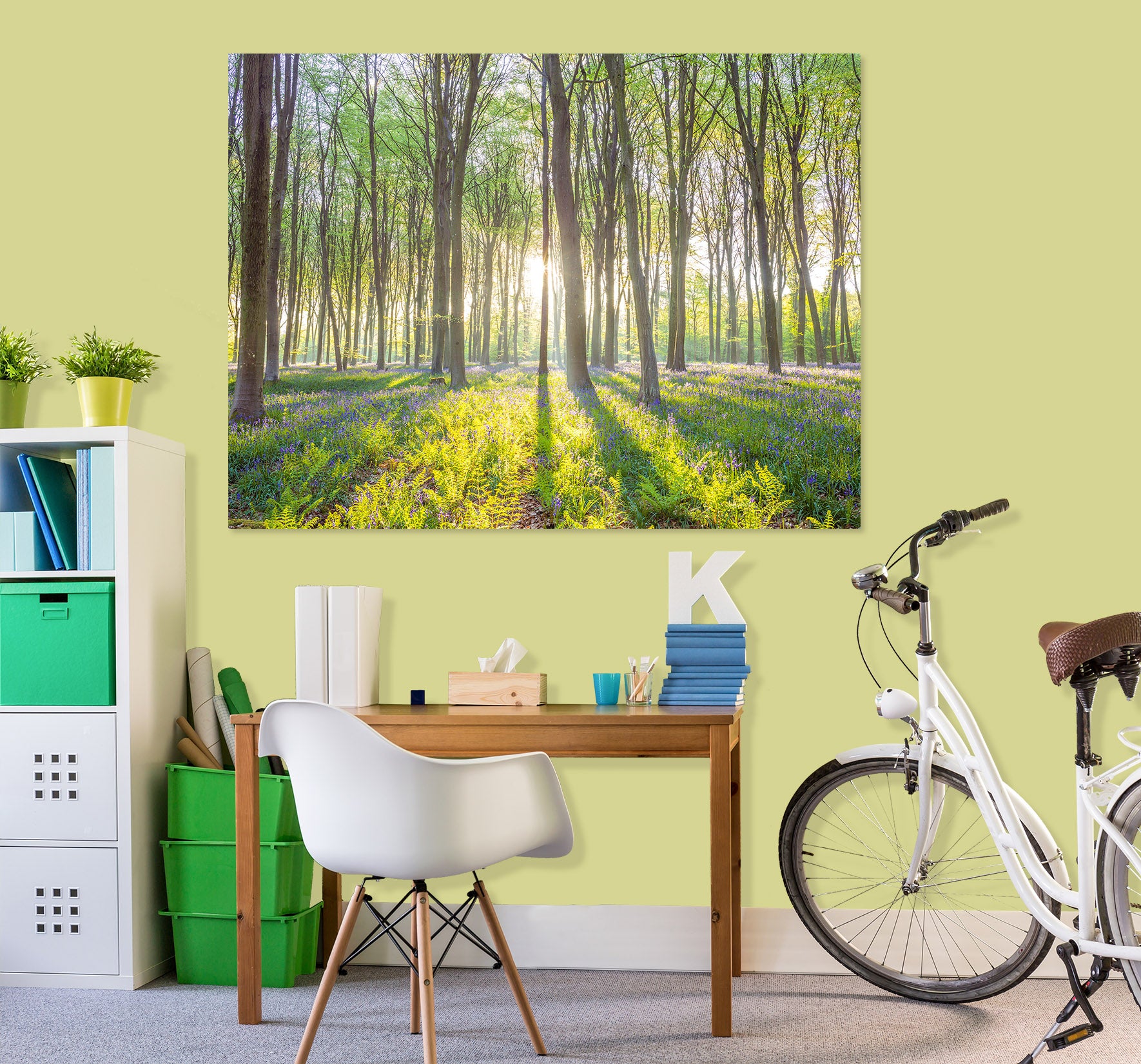 3D Sunshine Forest 031 Assaf Frank Wall Sticker