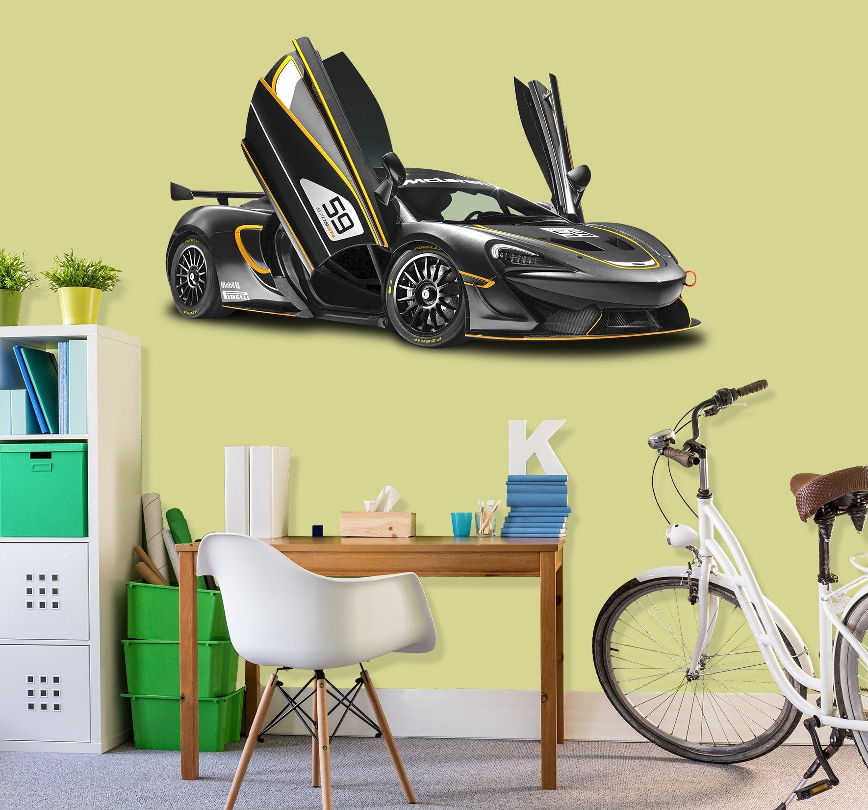 3D Mclaren 205 Vehicles Wallpaper AJ Wallpaper