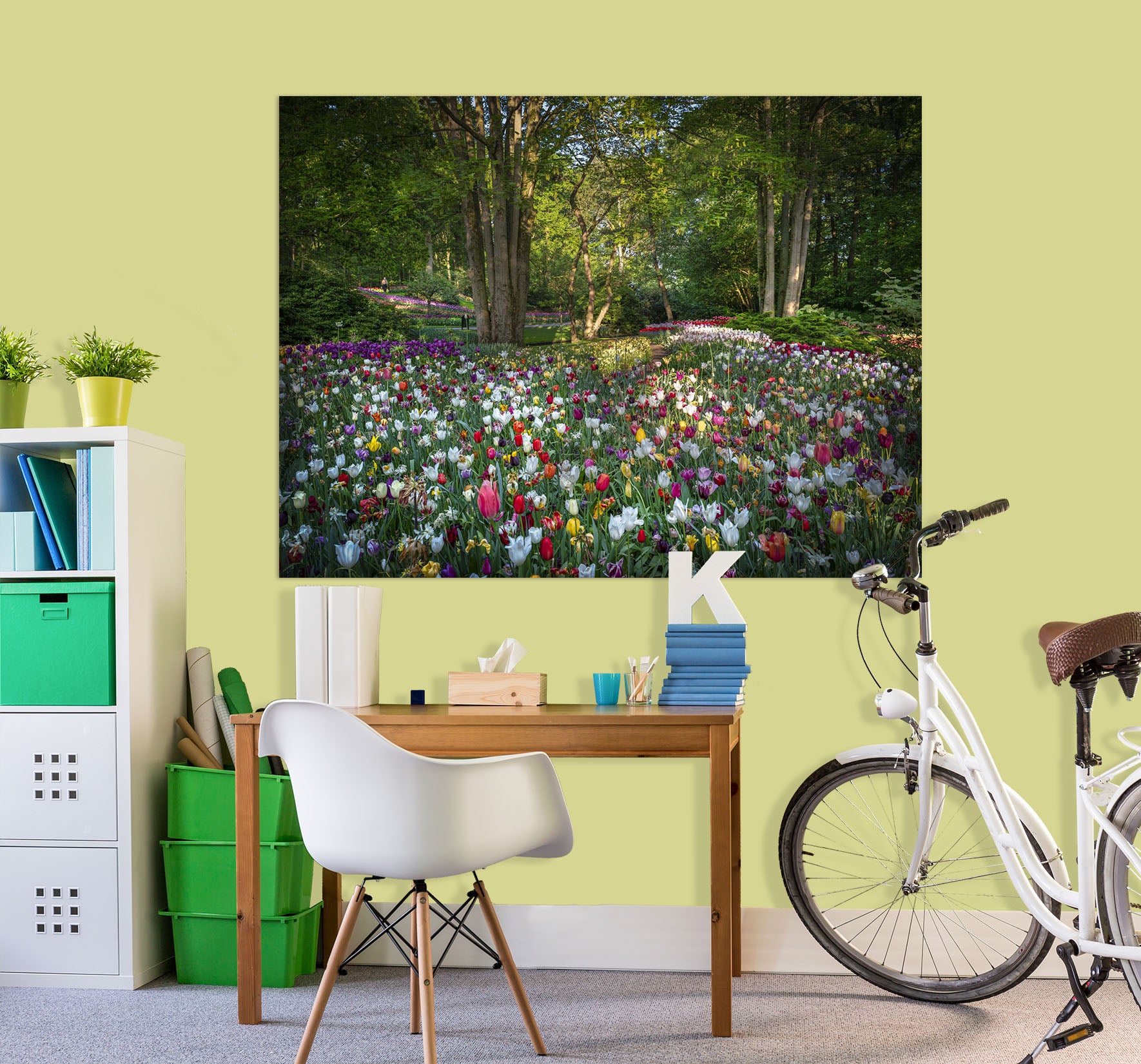 3D Forest Garden 191 Marco Carmassi Wall Sticker