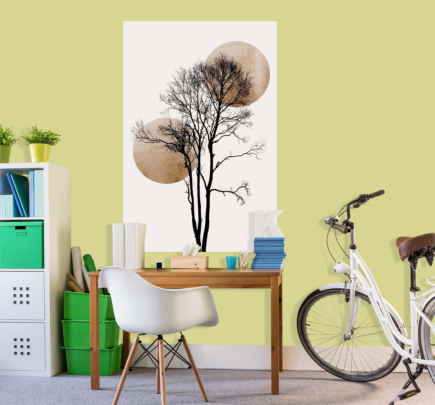 3D Dead Tree 216 Boris Draschoff Wall Sticker