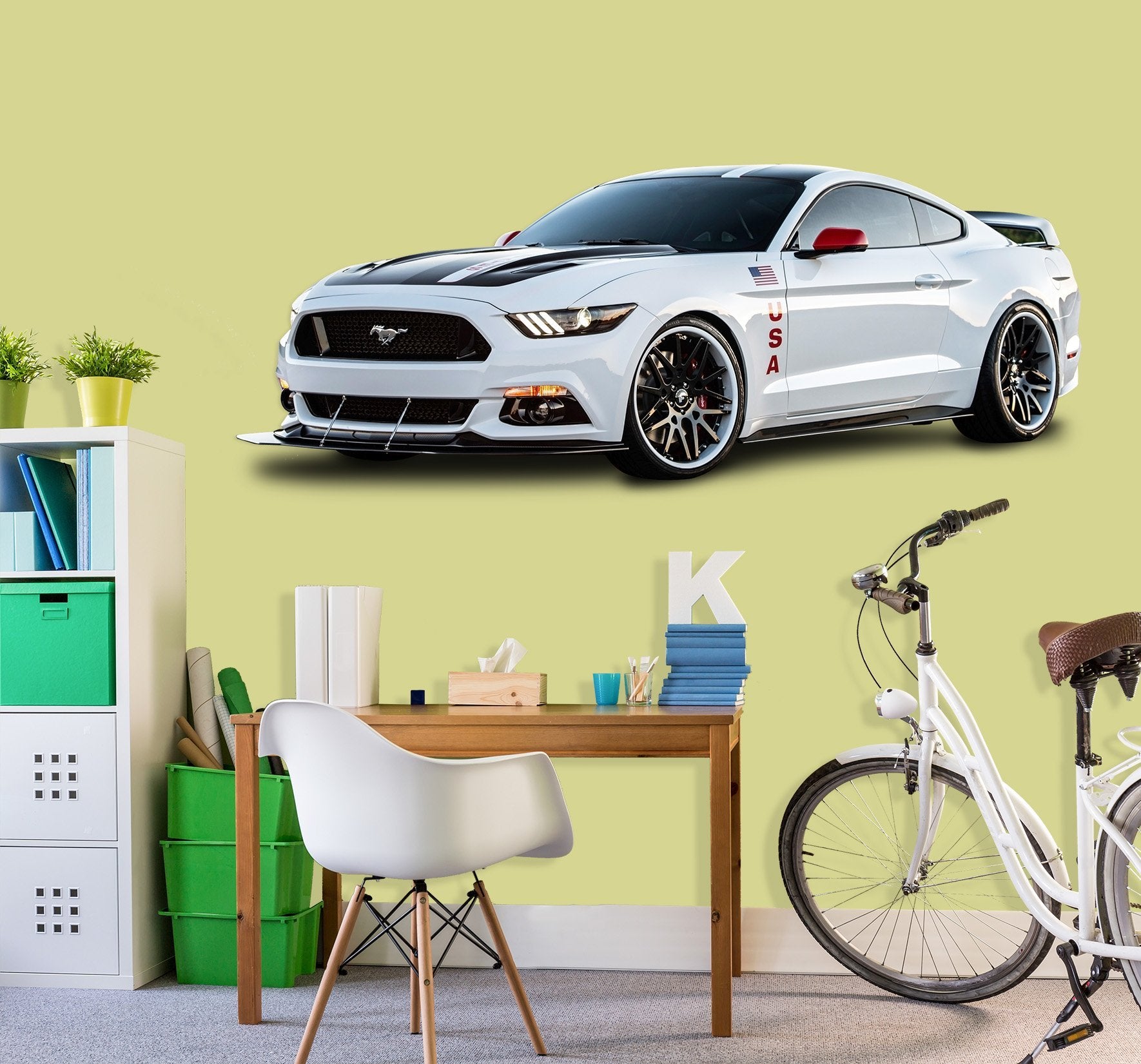 3D Wild Horse 0313 Vehicles Wallpaper AJ Wallpaper