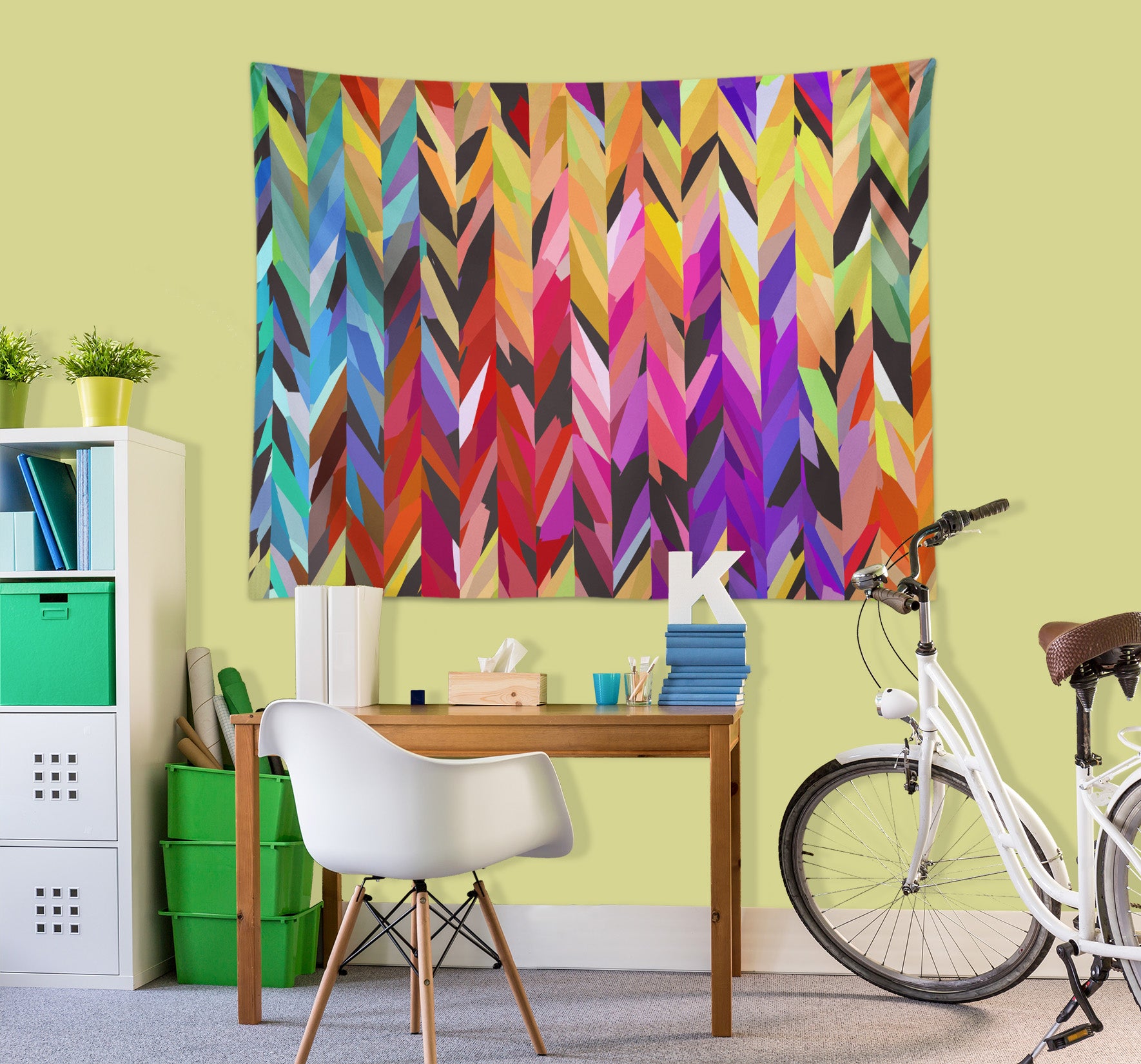 3D Colorful Pattern 558 Shandra Smith Tapestry Hanging Cloth Hang