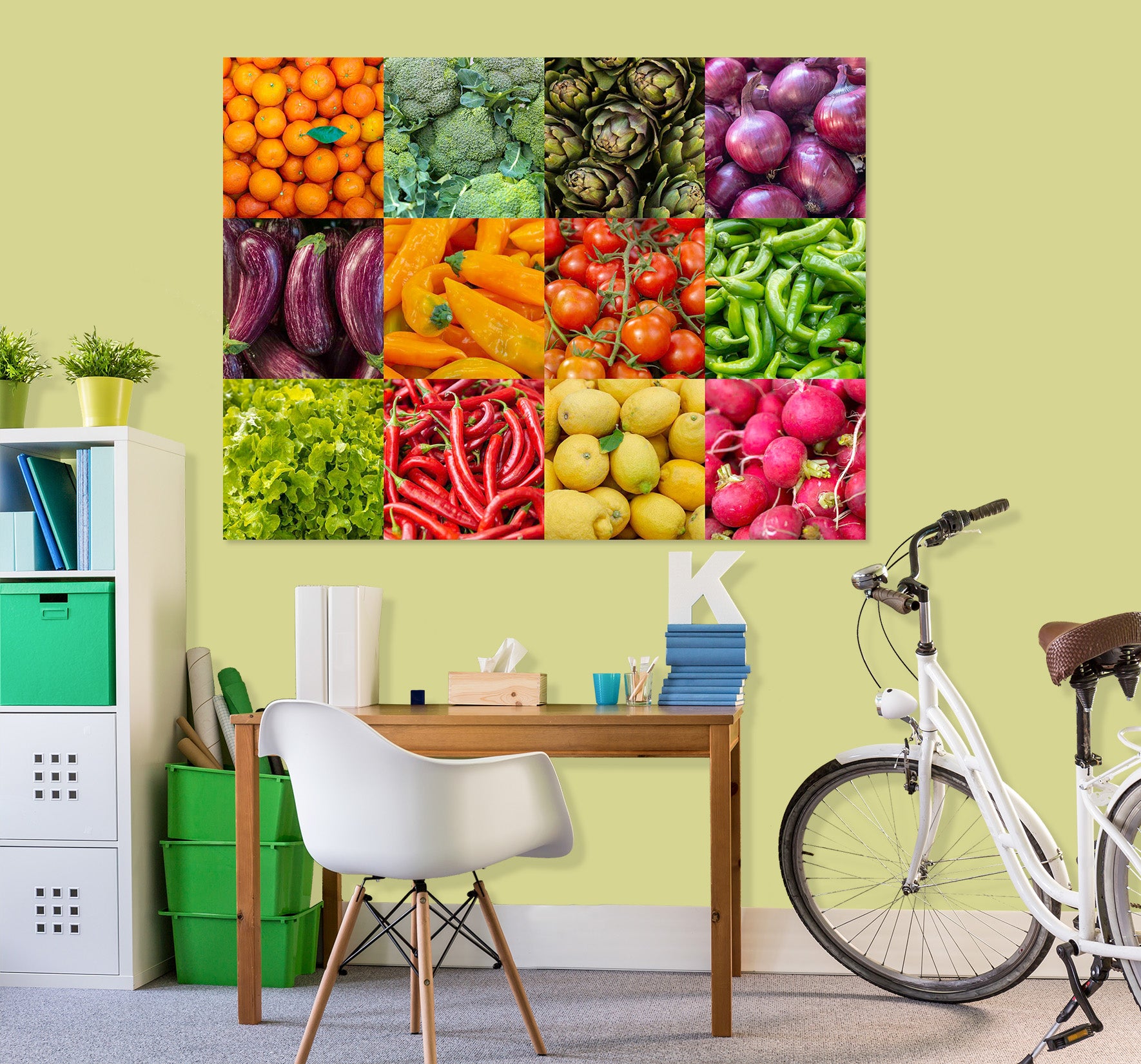 3D Fresh Fruits And Vegetables 033 Assaf Frank Wall Sticker