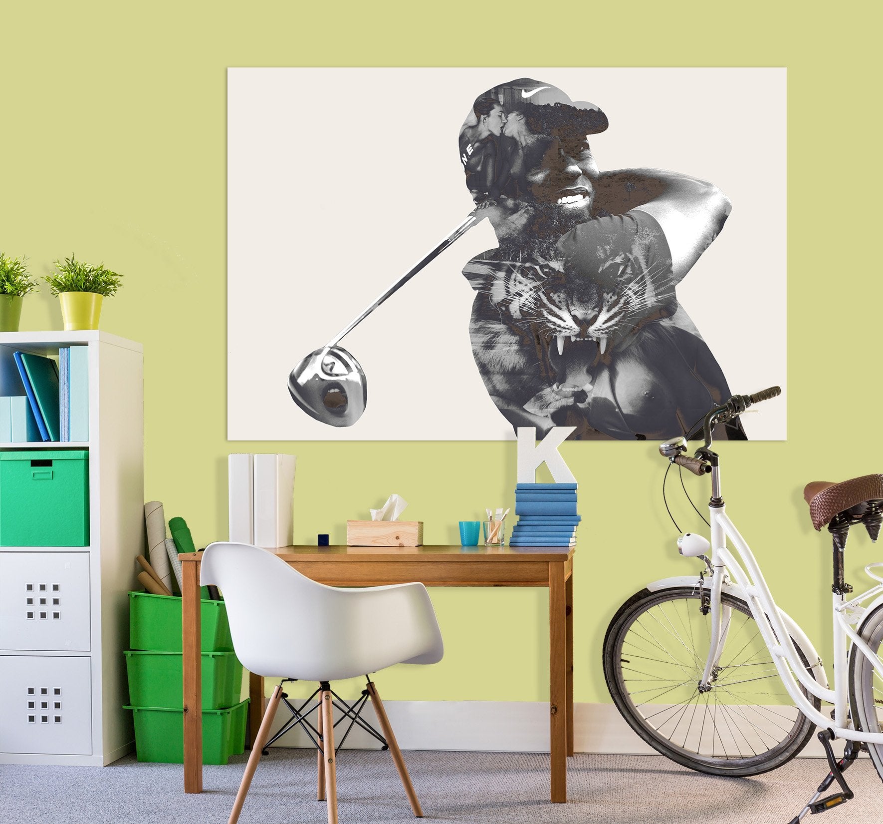 3D Athletic Girl 018 Marco Cavazzana Wall Sticker Wallpaper AJ Wallpaper 2