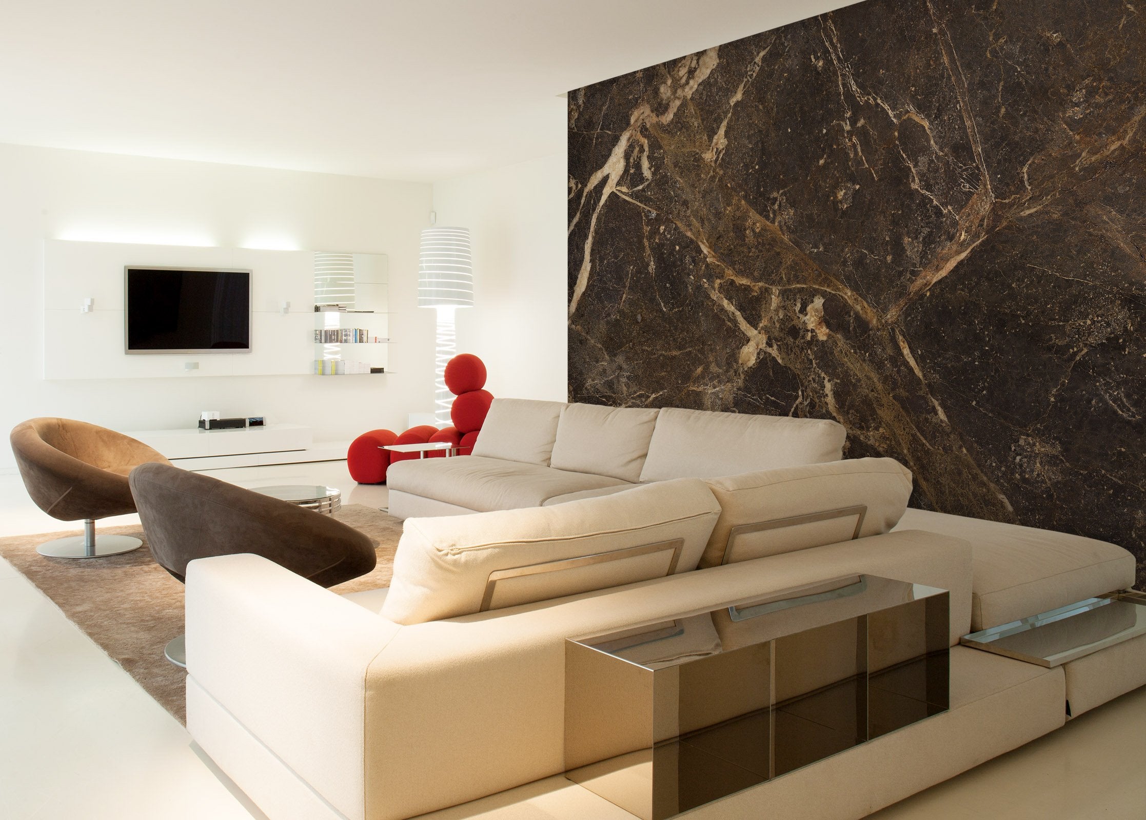 3D Black Marble Crack 03 Wall Murals Wallpaper AJ Wallpaper 2