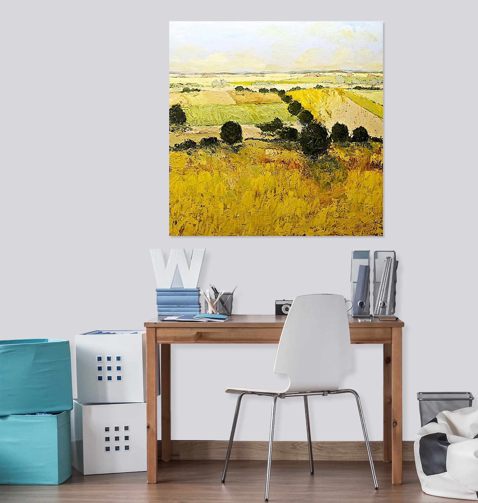 3D Weed Field 118 Allan P. Friedlander Wall Sticker