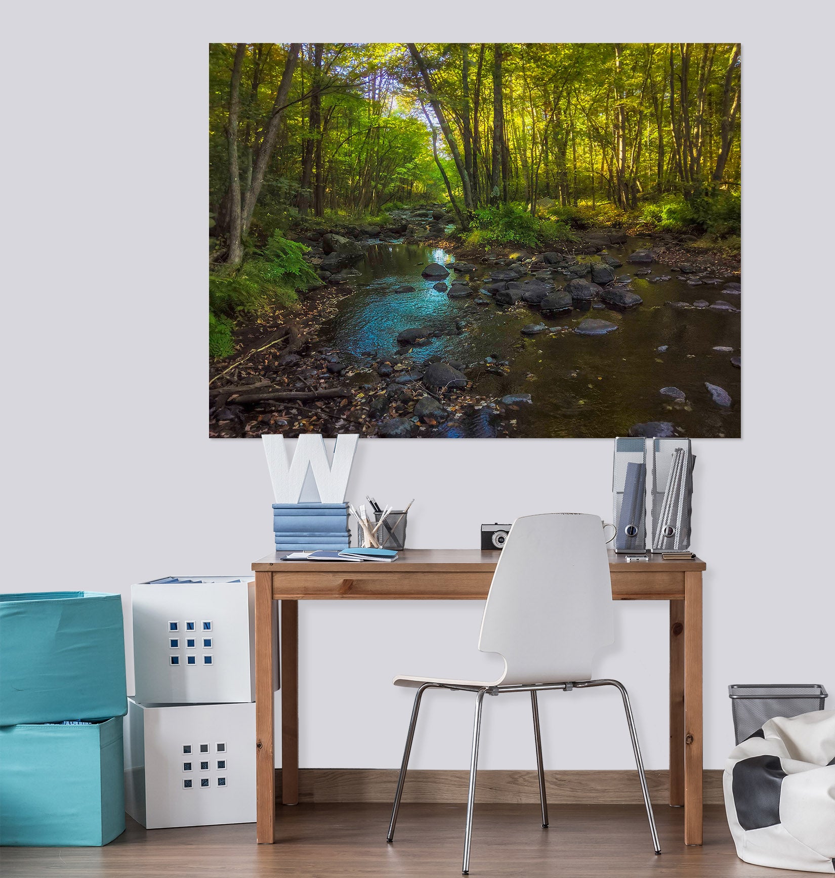 3D Autumn Forest 115 Jerry LoFaro Wall Sticker