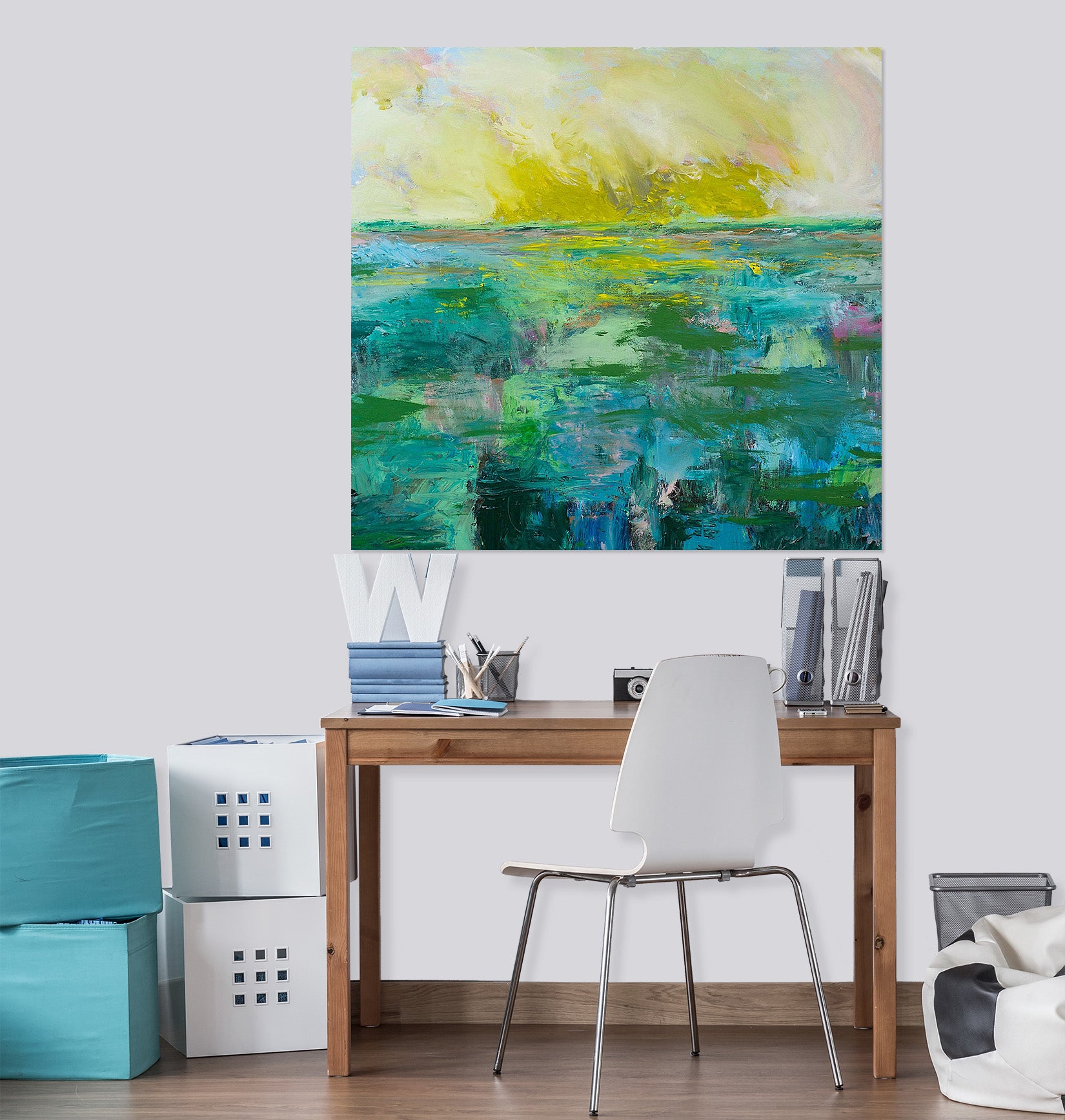 3D Abstract Art 183 Allan P. Friedlander Wall Sticker