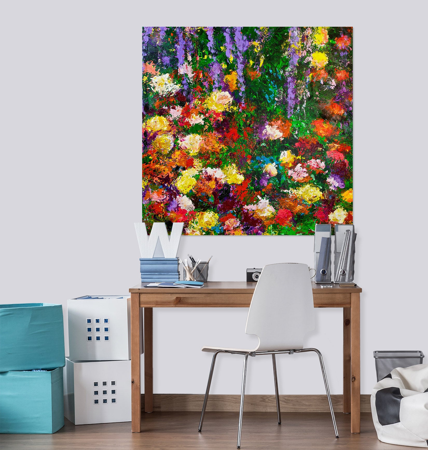 3D Flowers In Bloom 205 Allan P. Friedlander Wall Sticker