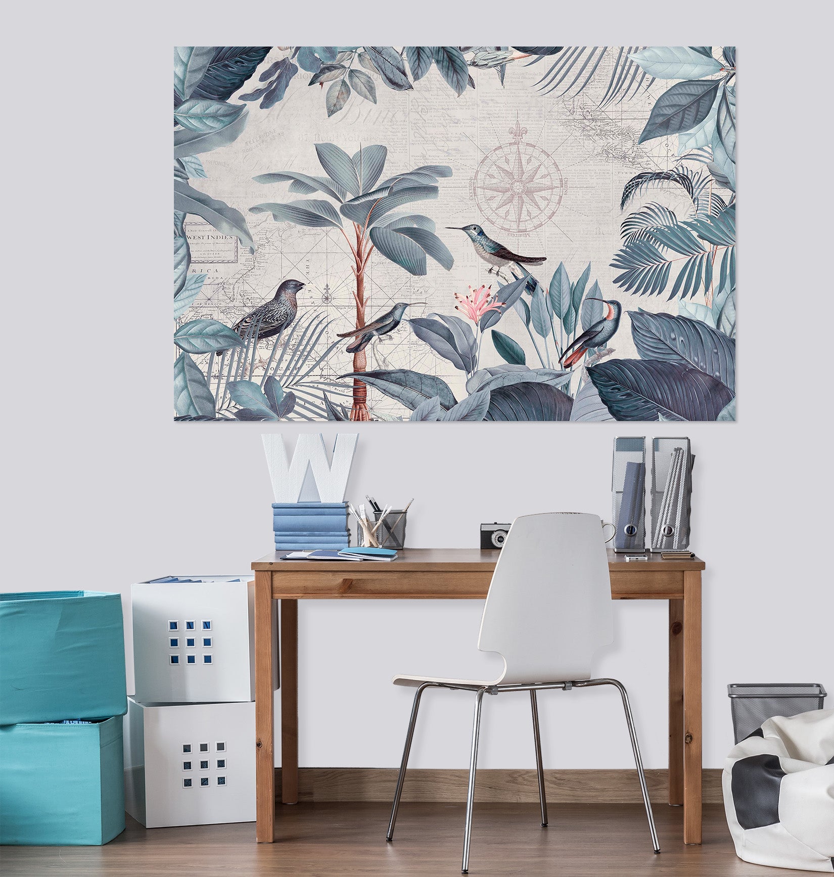 3D Bird Family 119 Andrea haase Wall Sticker