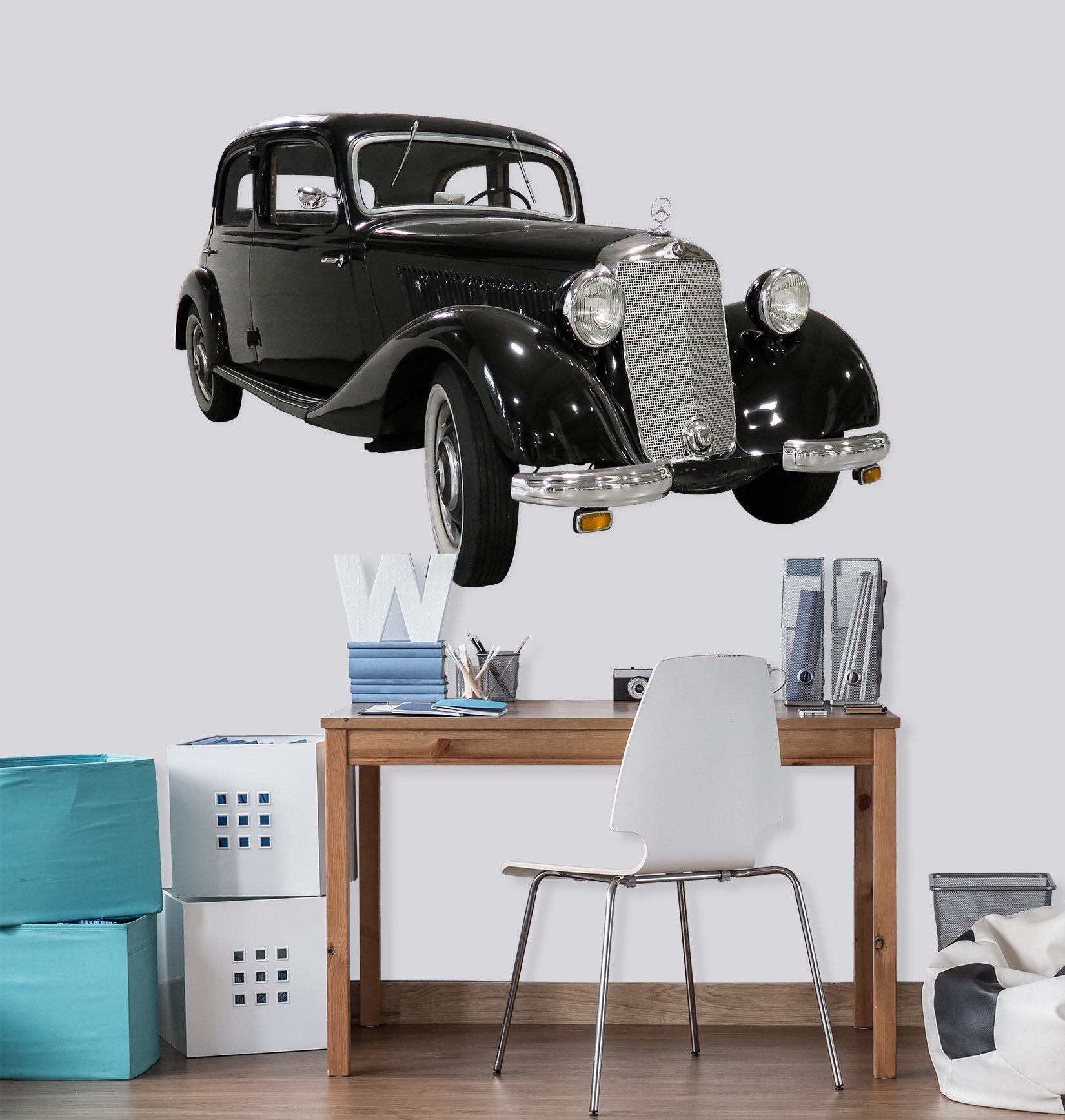 3D Traffic Black 0239 Vehicles Wallpaper AJ Wallpaper