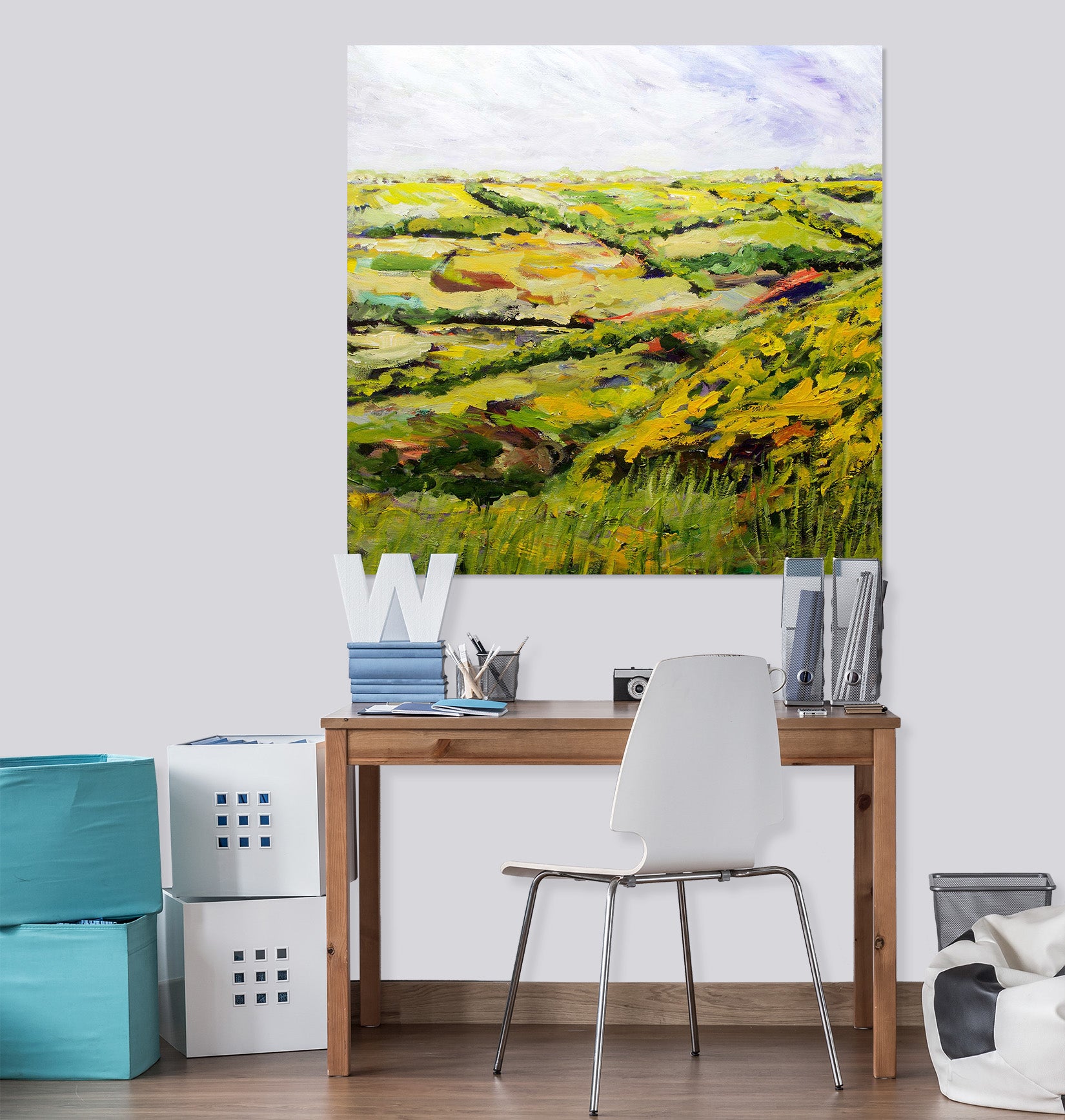 3D Harvest Season 224 Allan P. Friedlander Wall Sticker