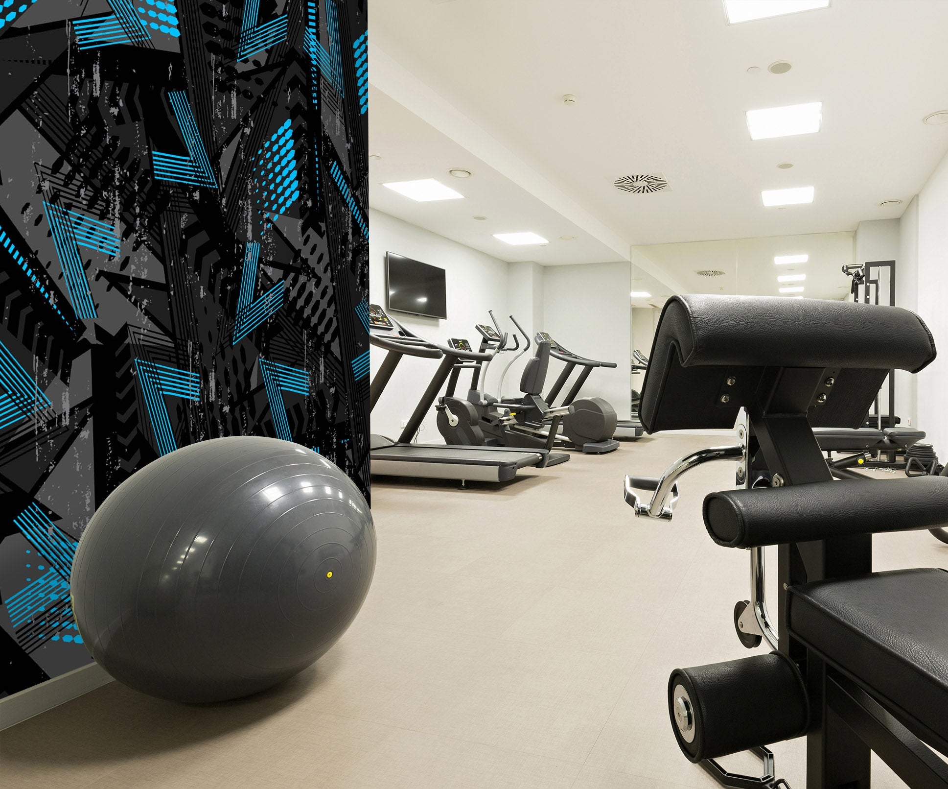 3D Colored Object 096 Wall Murals Wallpaper AJ Wallpaper 2