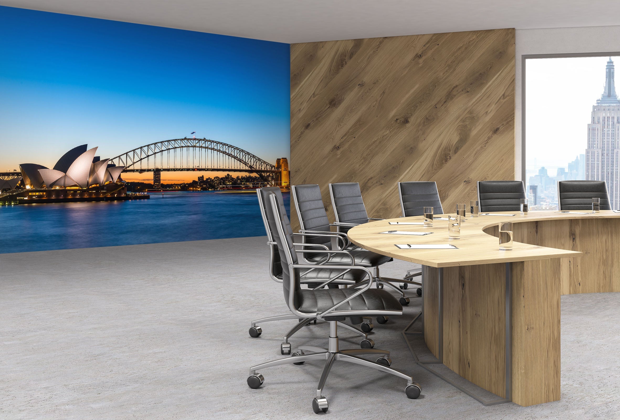 3D New York Bridge 027 Wall Murals Wallpaper AJ Wallpaper 2
