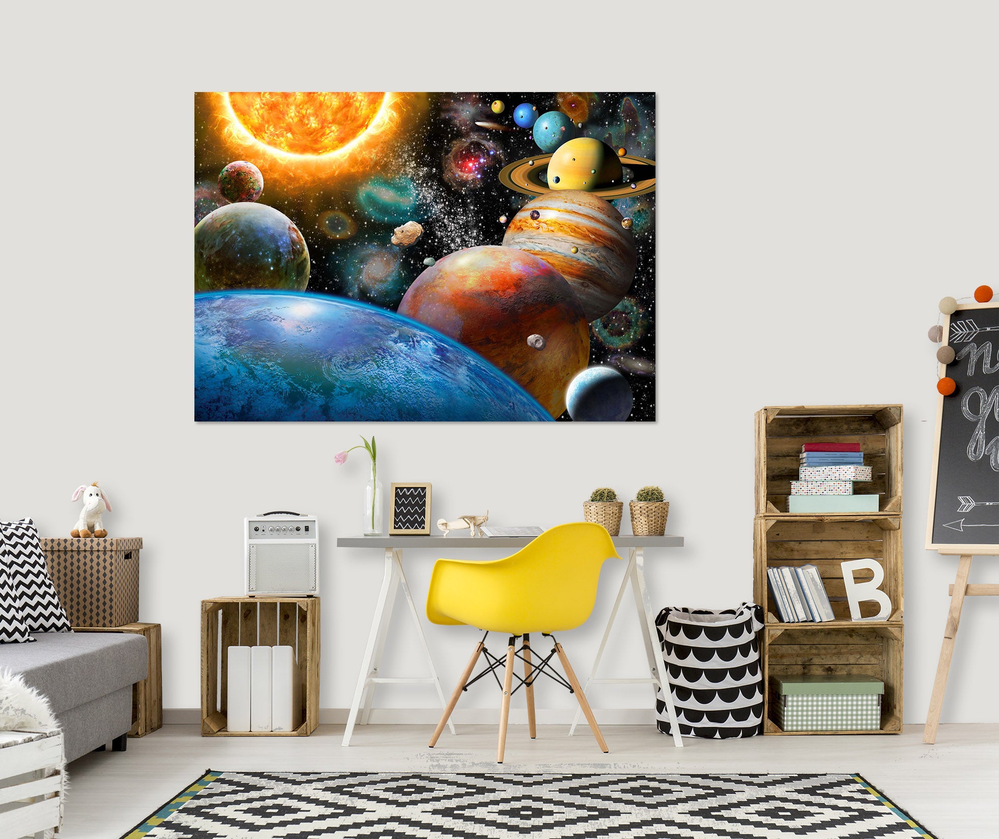 3D Space Odyssey 005 Adrian Chesterman Wall Sticker