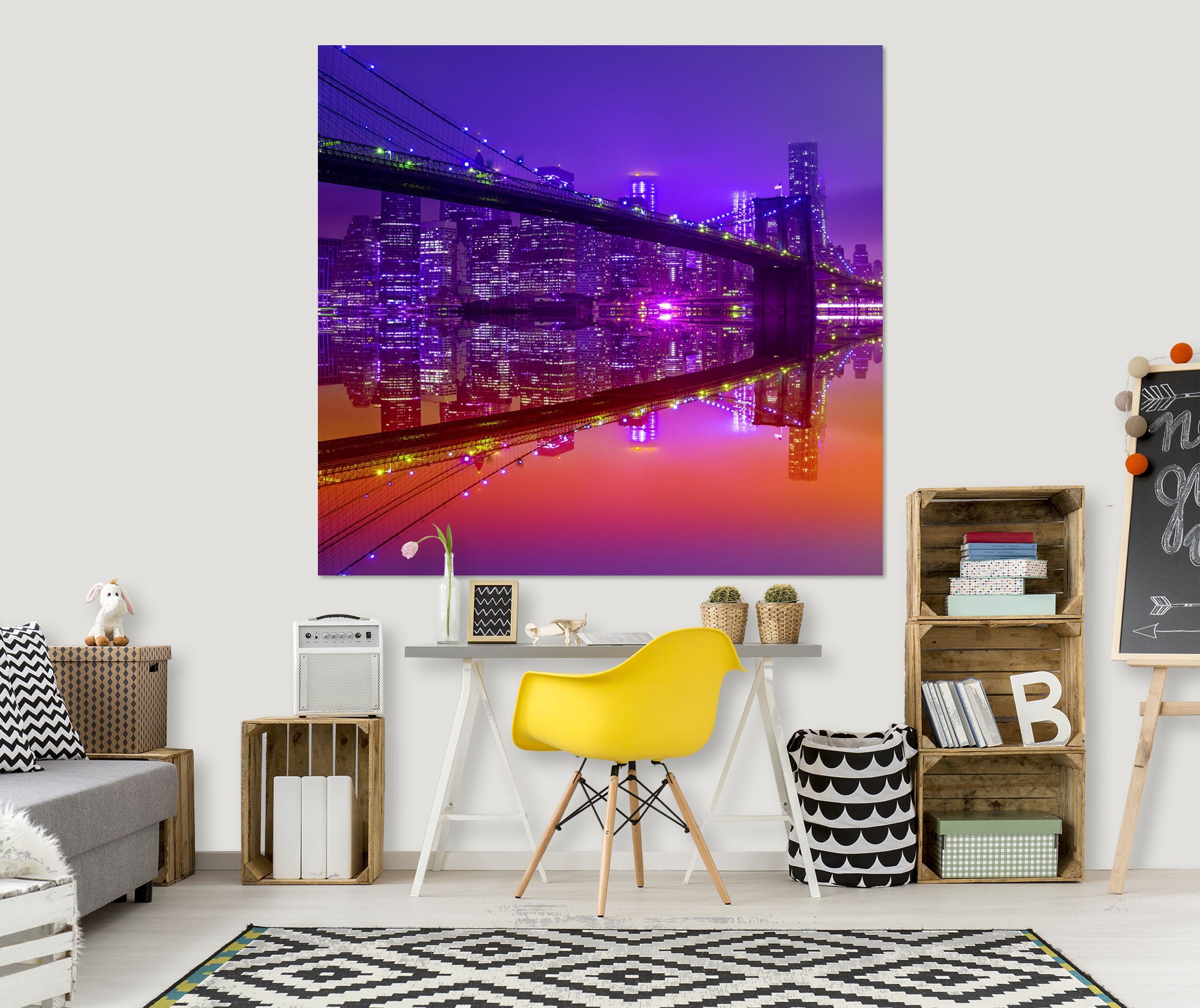 3D Viaduct 116 Marco Carmassi Wall Sticker