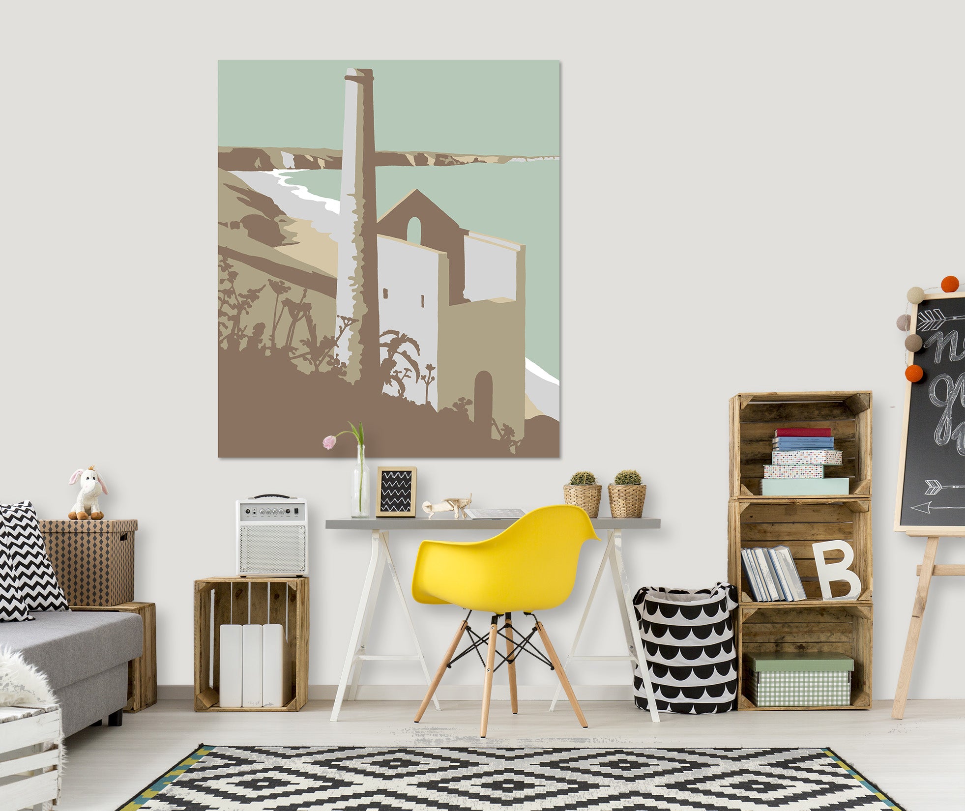 3D Railroad Street 066 Steve Read Wall Sticker