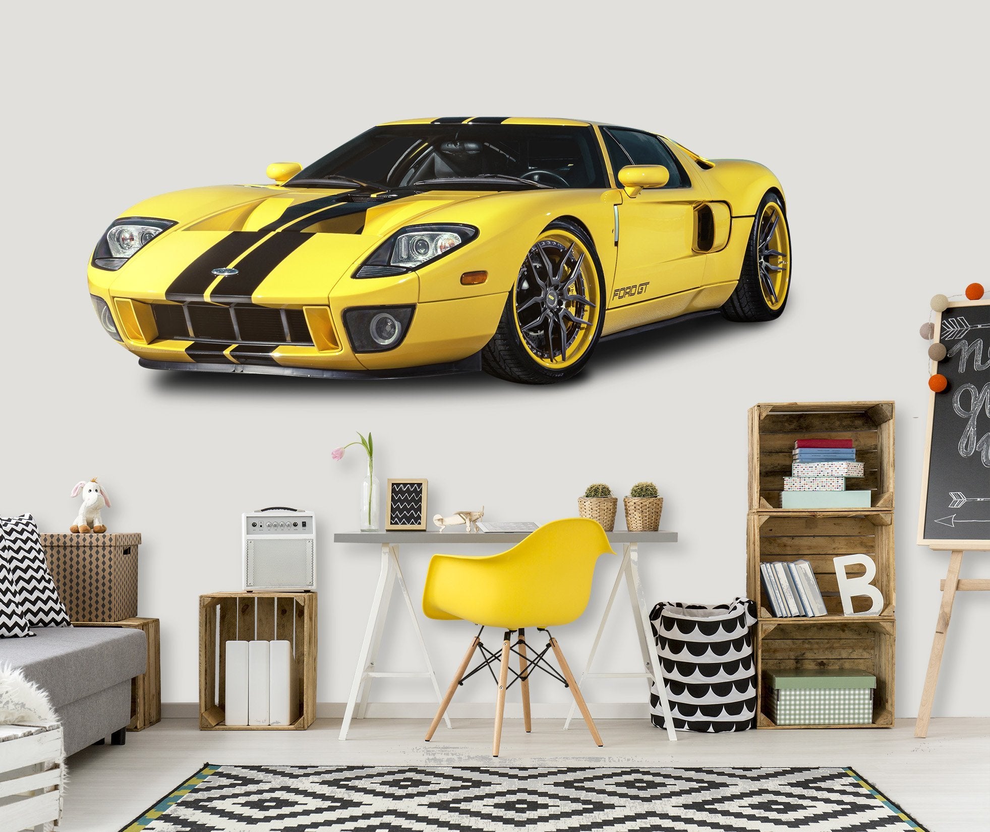 3D Ford GT 0166 Vehicles Wallpaper AJ Wallpaper