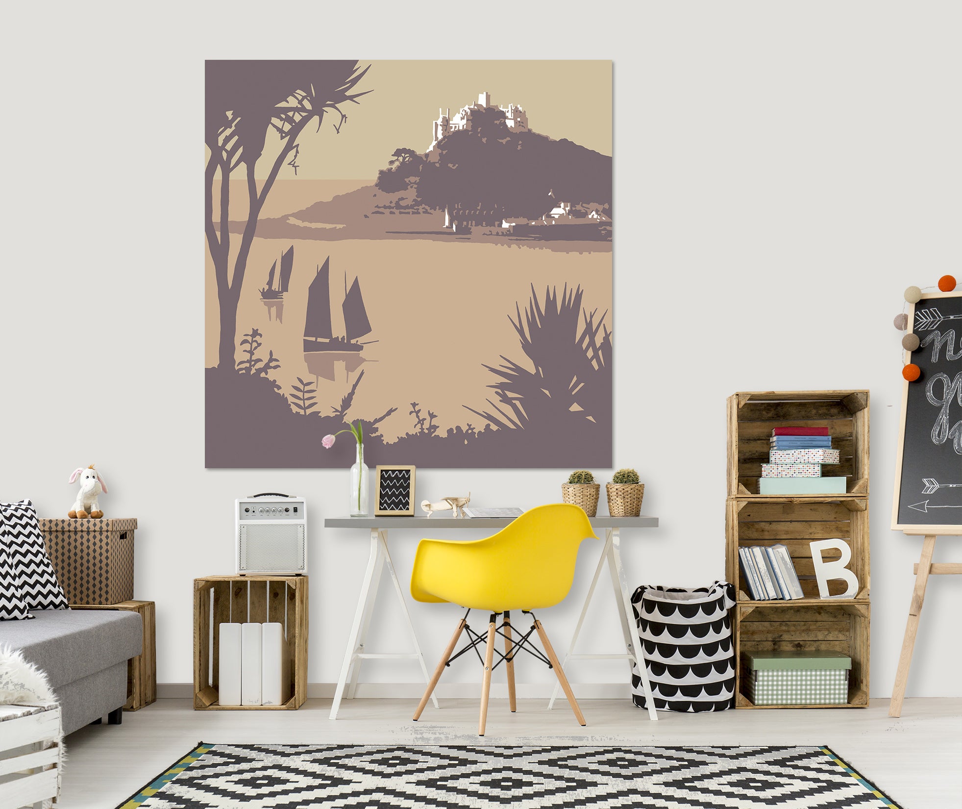 3D Marazion 031 Steve Read Wall Sticker